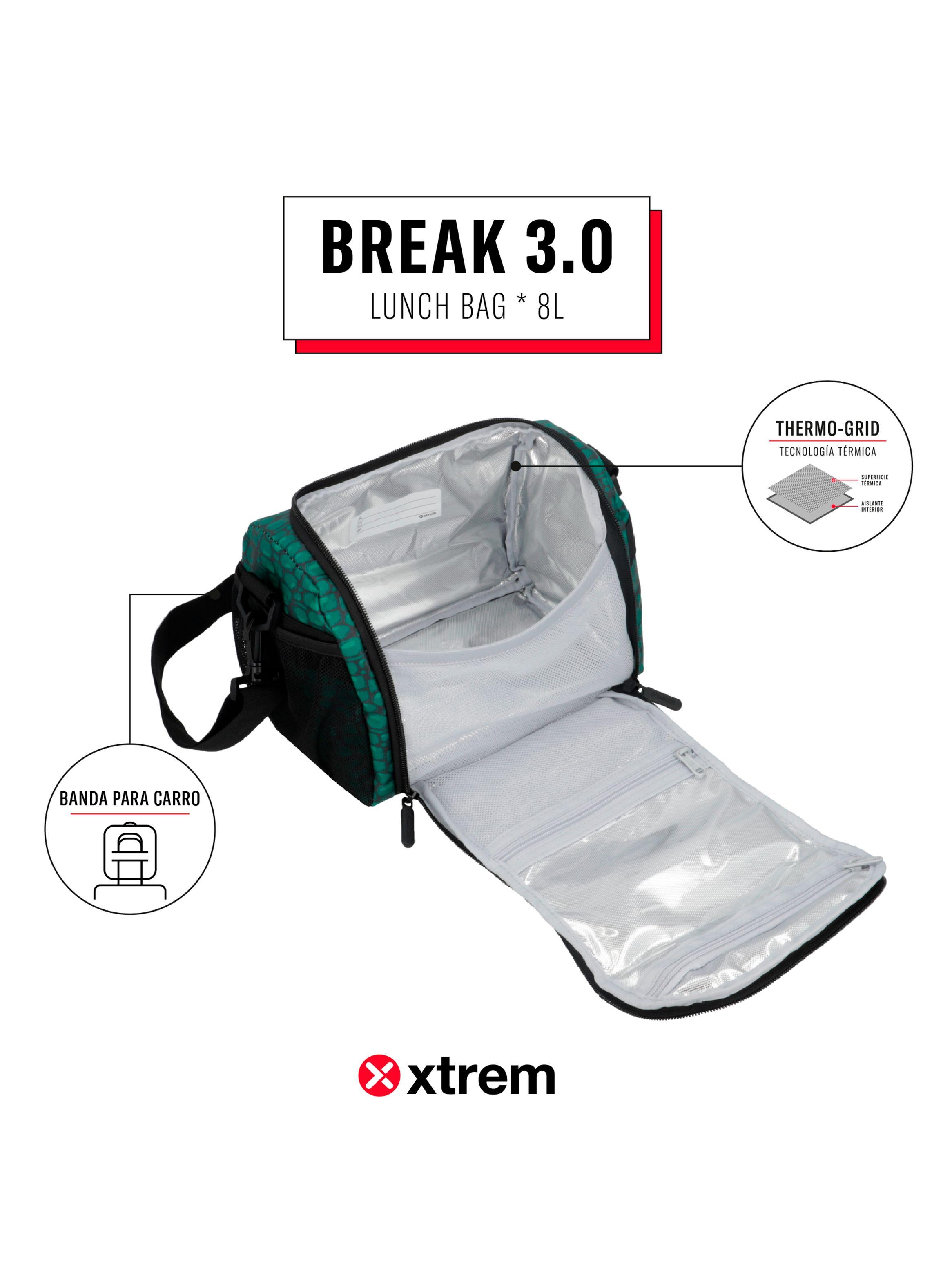 Lonchera Térmica Break 3.0 5Xt Dino Verde-4