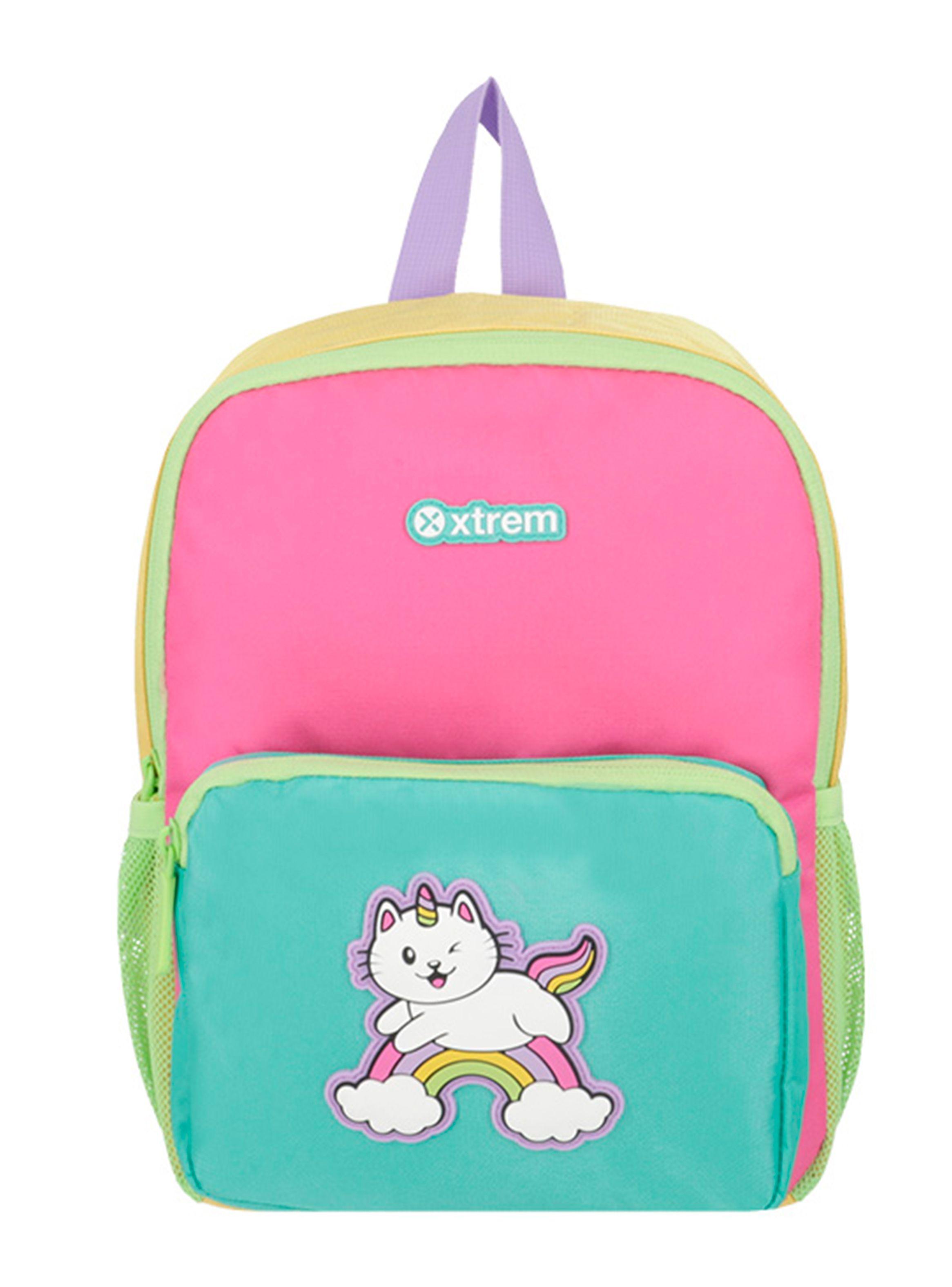 Mochila Play-Time 5Xt Gato Verde Menta-0