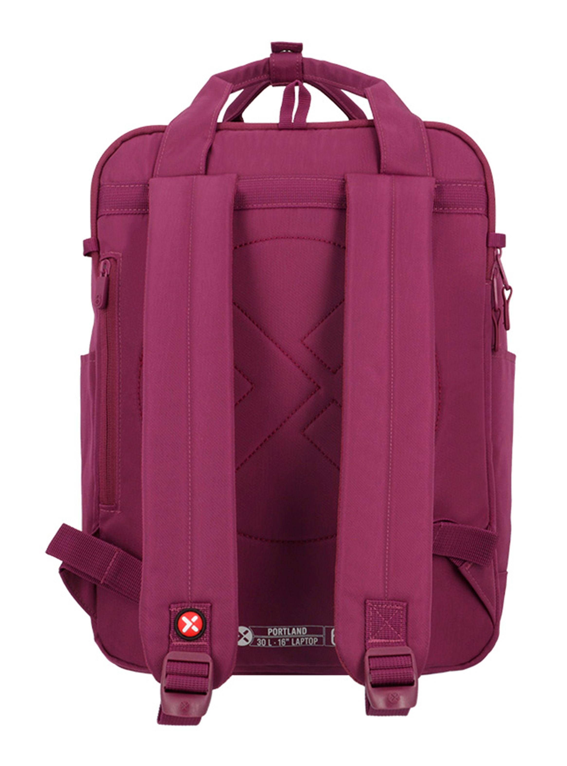 Mochila Notebook Portland 5Xt Morado 16"-1