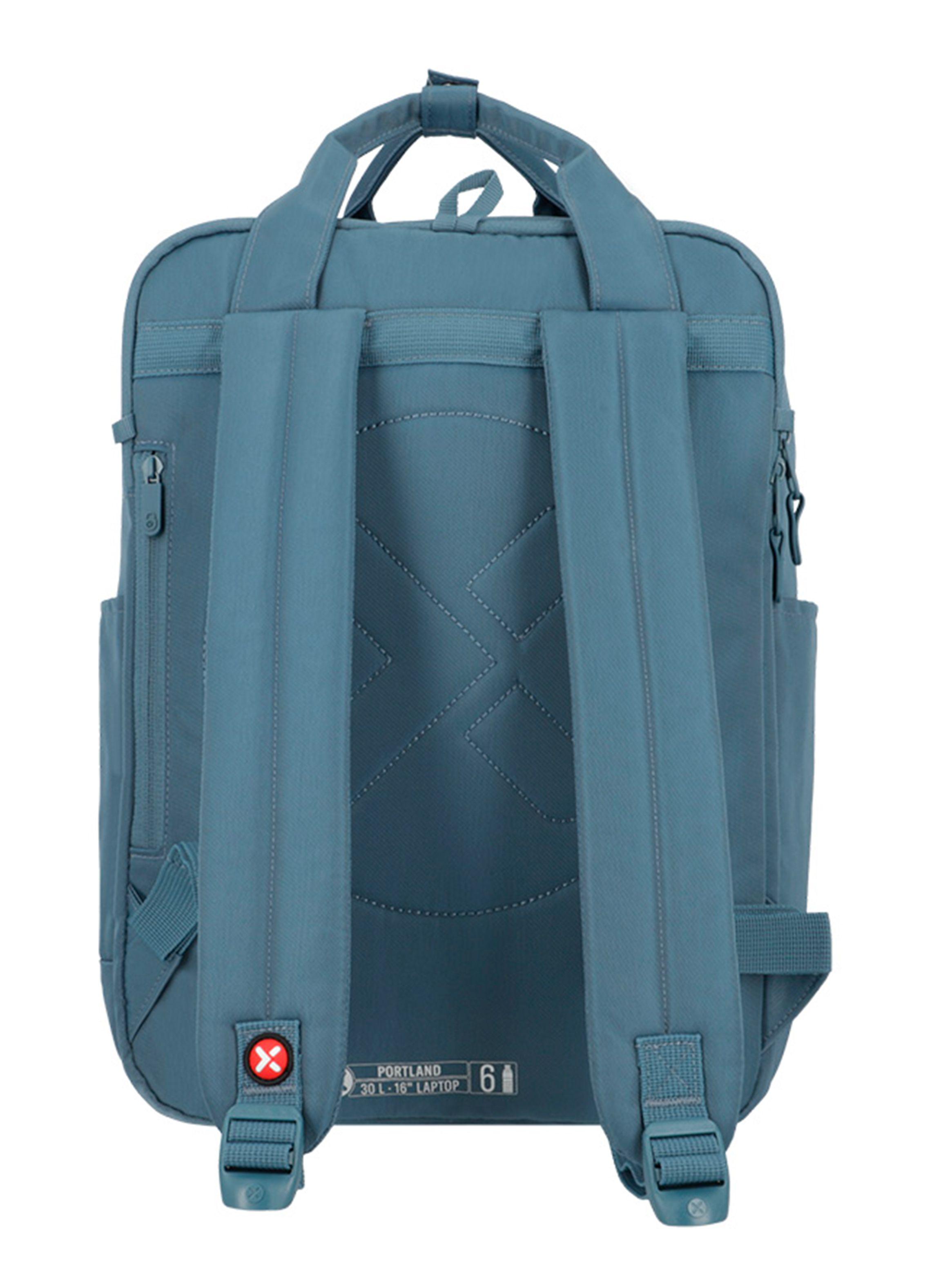 Mochila Notebook Portland 5Xt Azul 16"-1