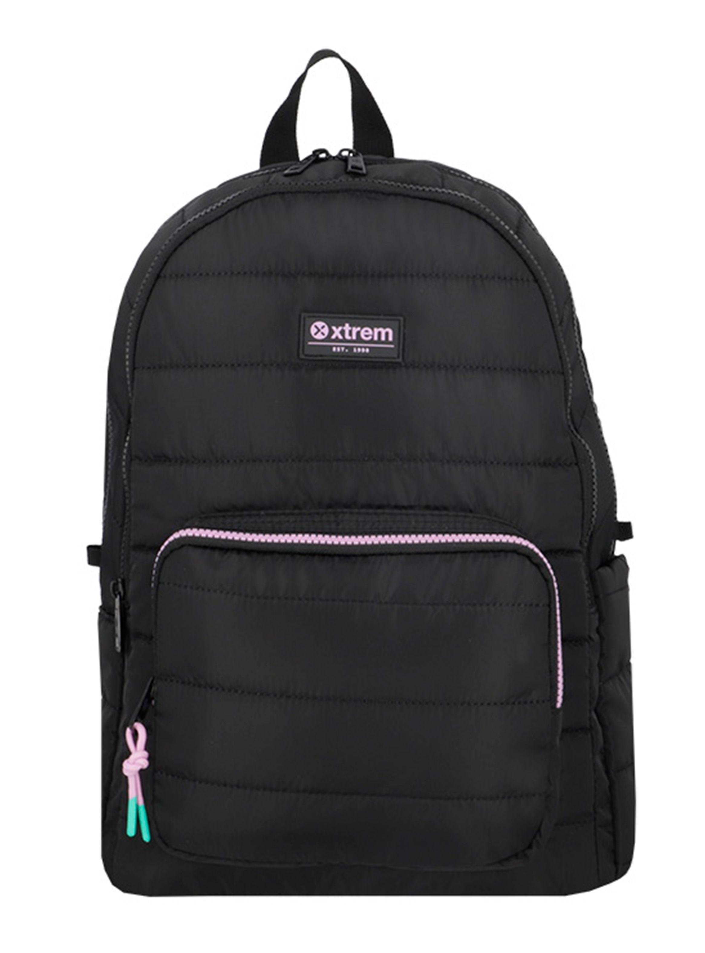 Mochila Notebook Hamilton 5Xt Negro/Lila 14"-0