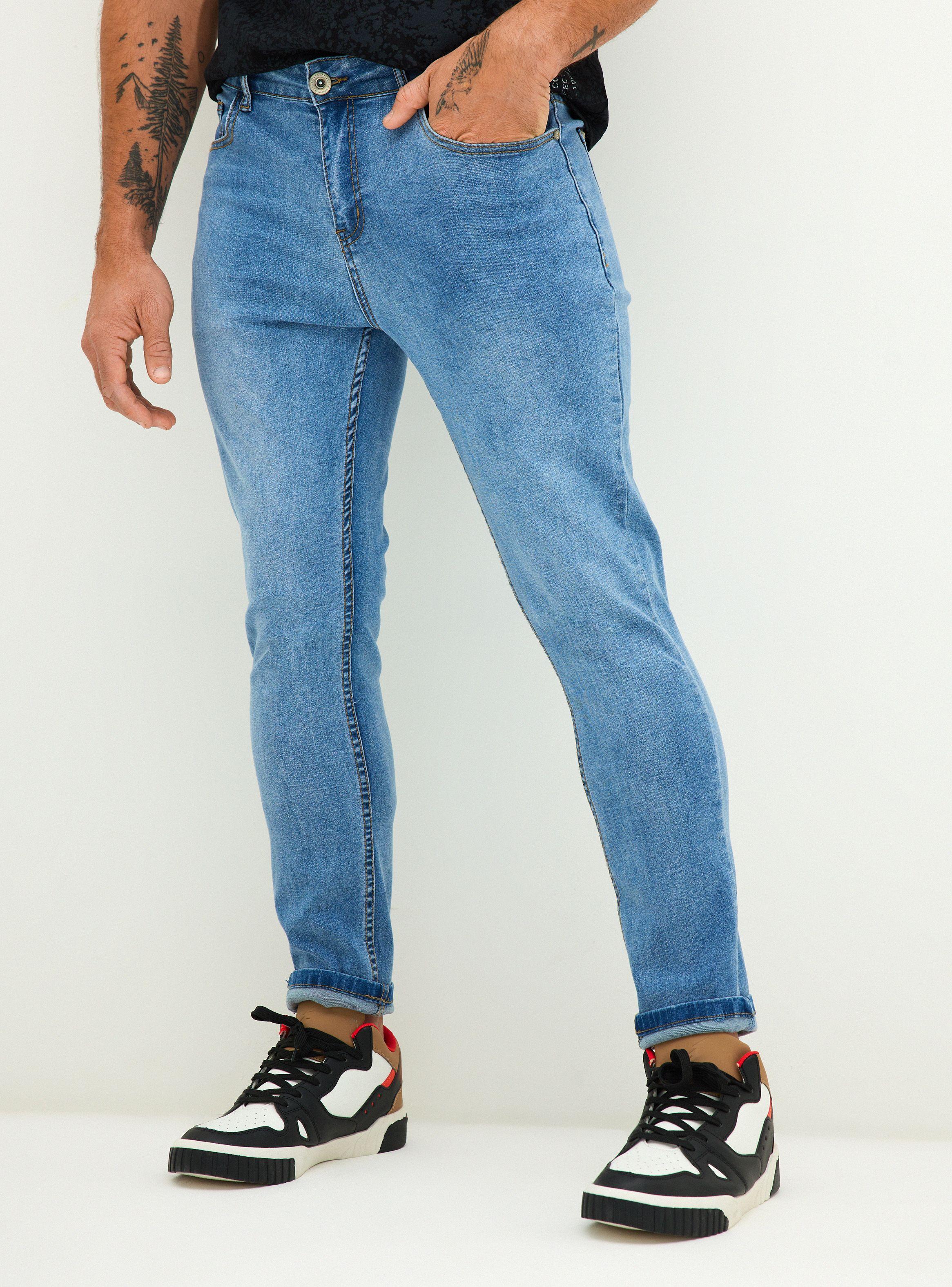Jeans Fit Focalizado Skinny-0