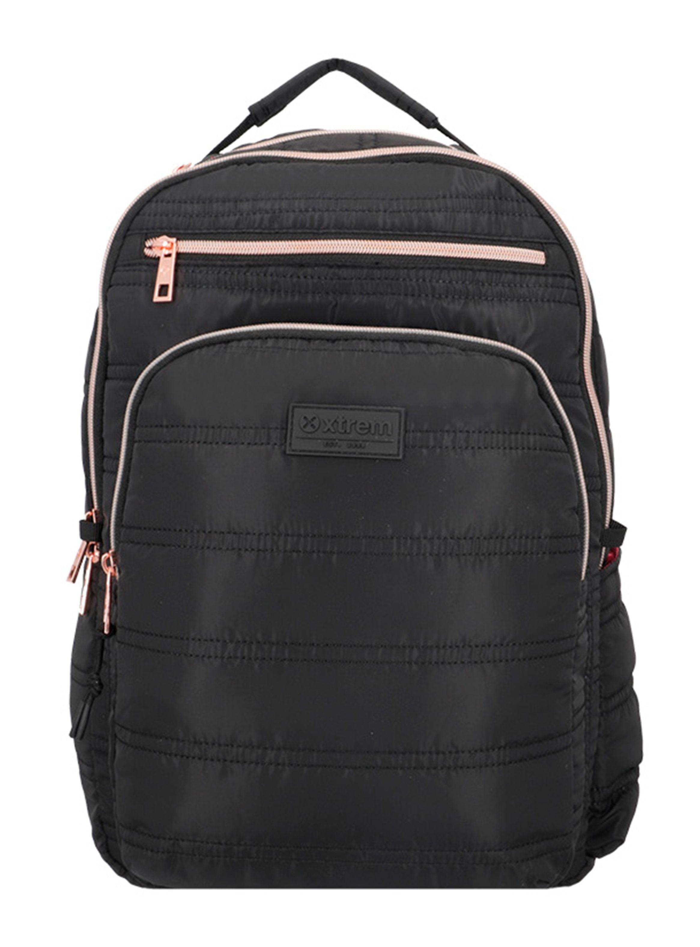 Mochila Notebook Vermont 5Xt Negro/Rose Gold 15"-0