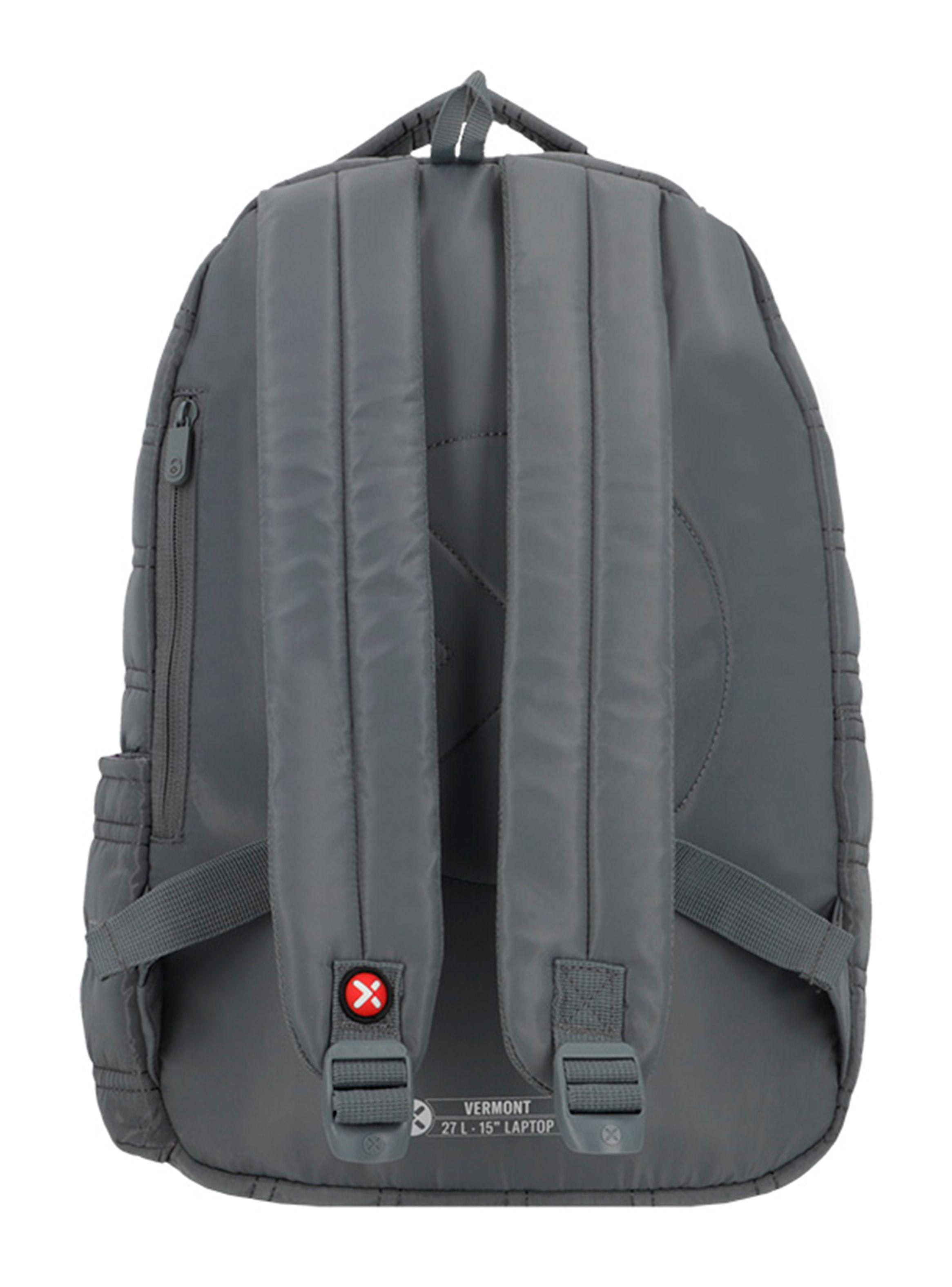 Mochila Notebook Vermont 5Xt Gris 15"-1