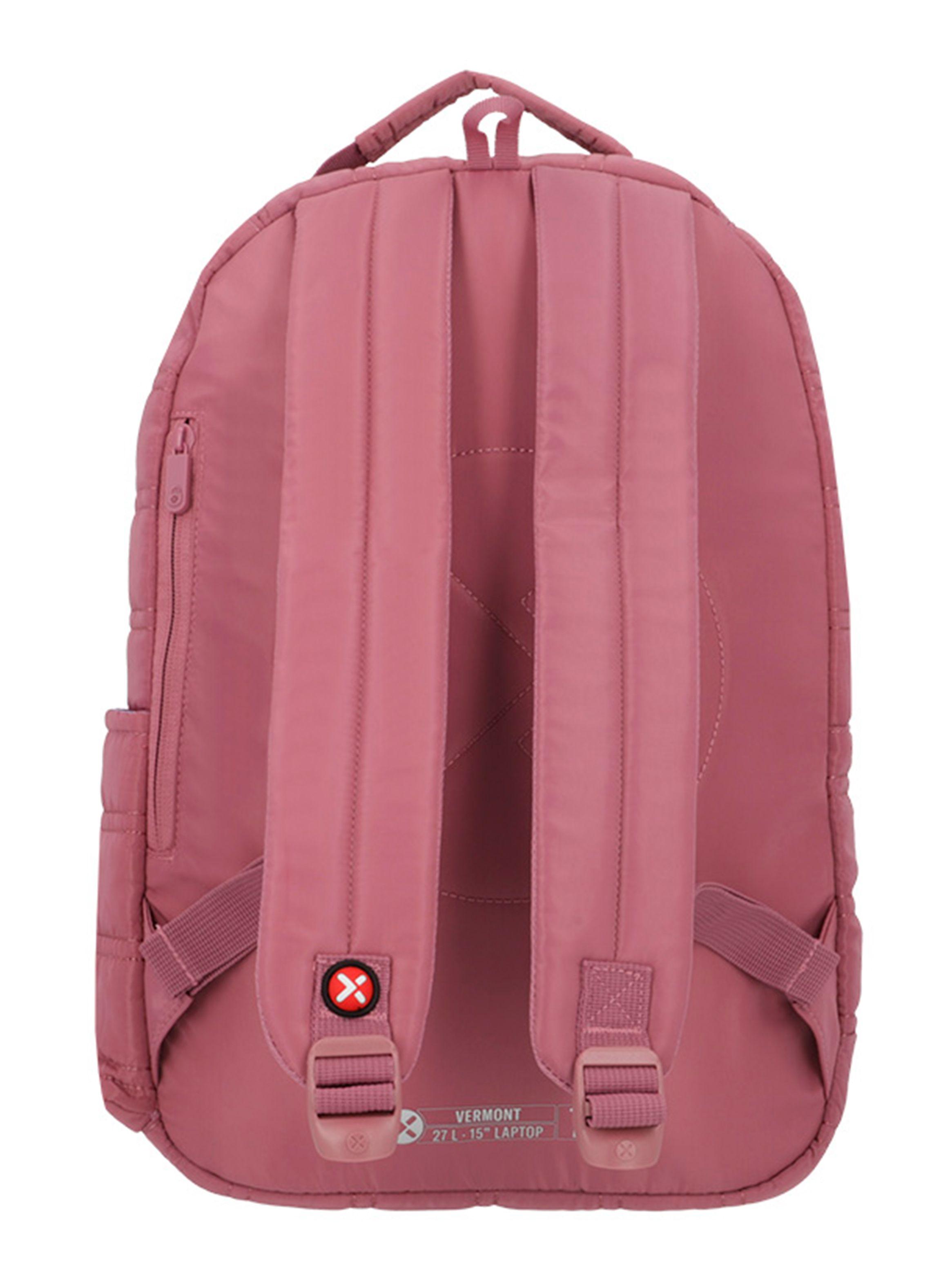 Mochila Notebook Vermont 5Xt Rosado/Plateado 15"-1