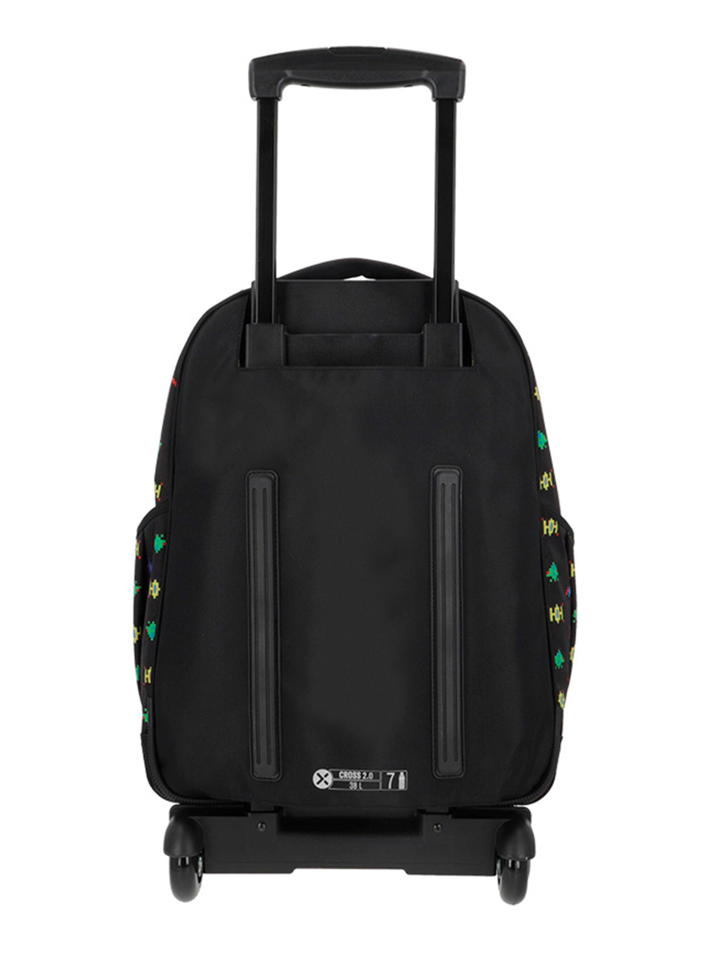Mochila Con Ruedas Cross 2.0 5Xt Arcade Negro-1