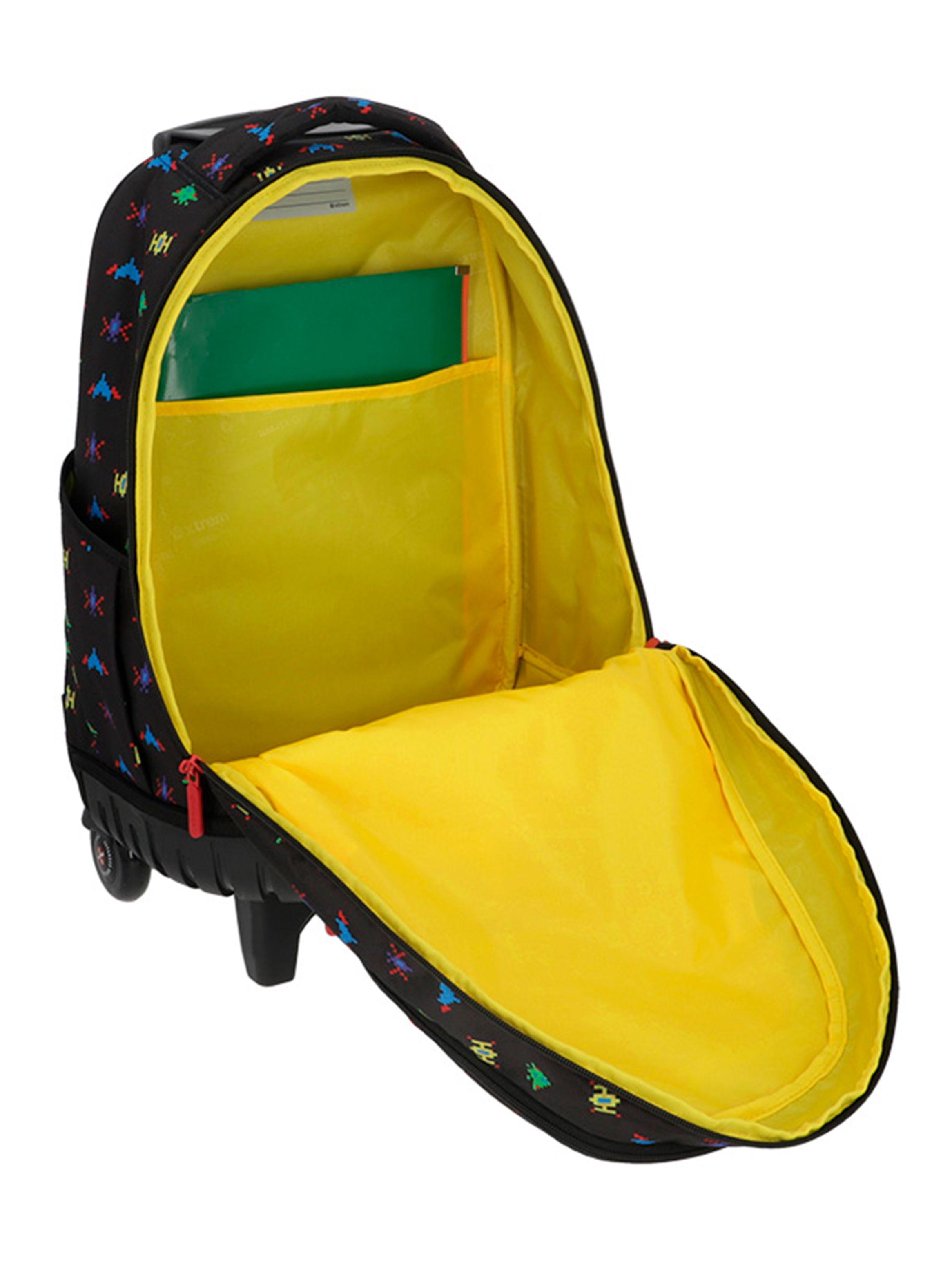 Mochila Con Ruedas Cross 2.0 5Xt Arcade Negro-3