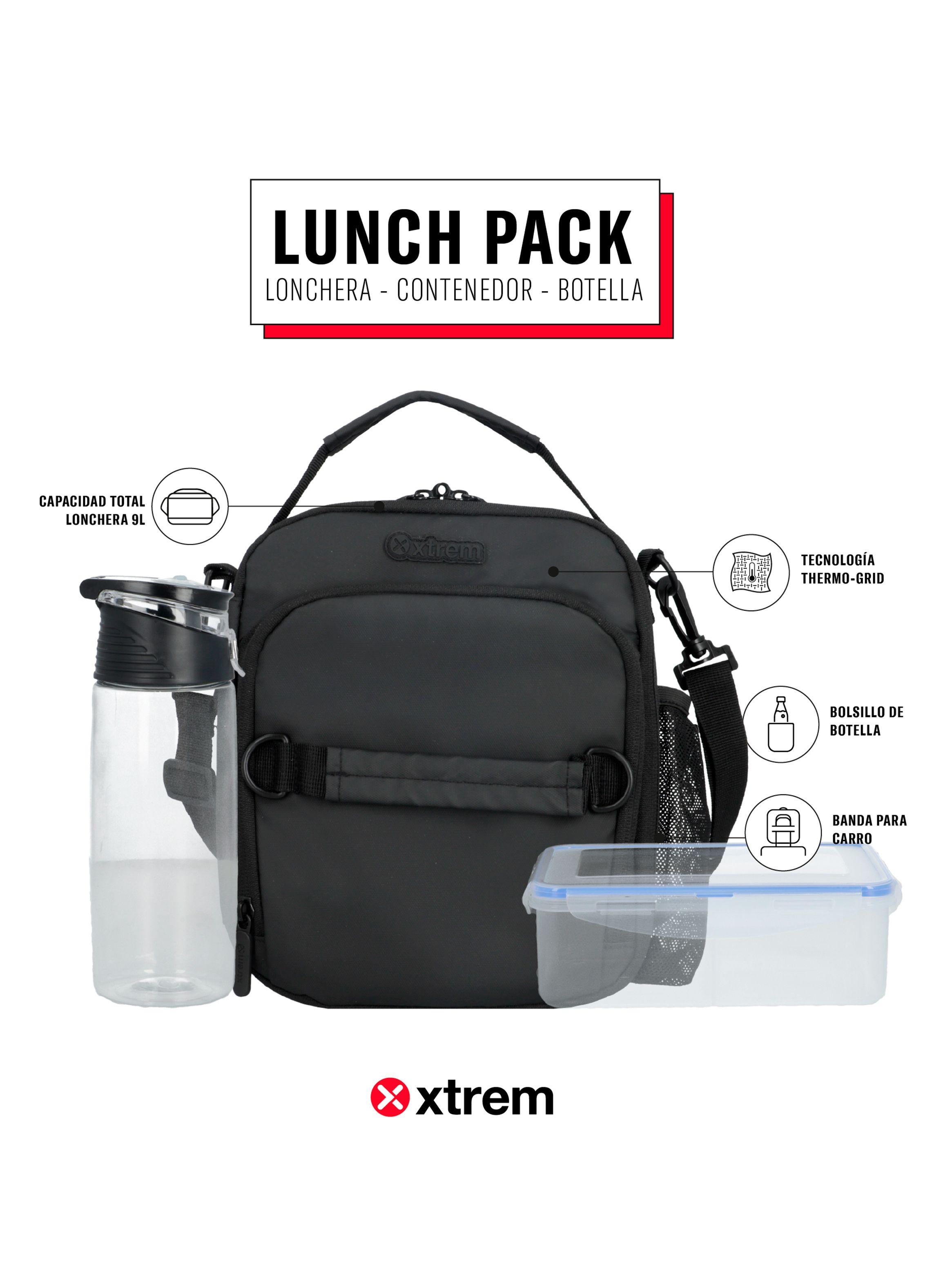 Lonchera Térmica Lunch-Pack 5Xt Negro-4