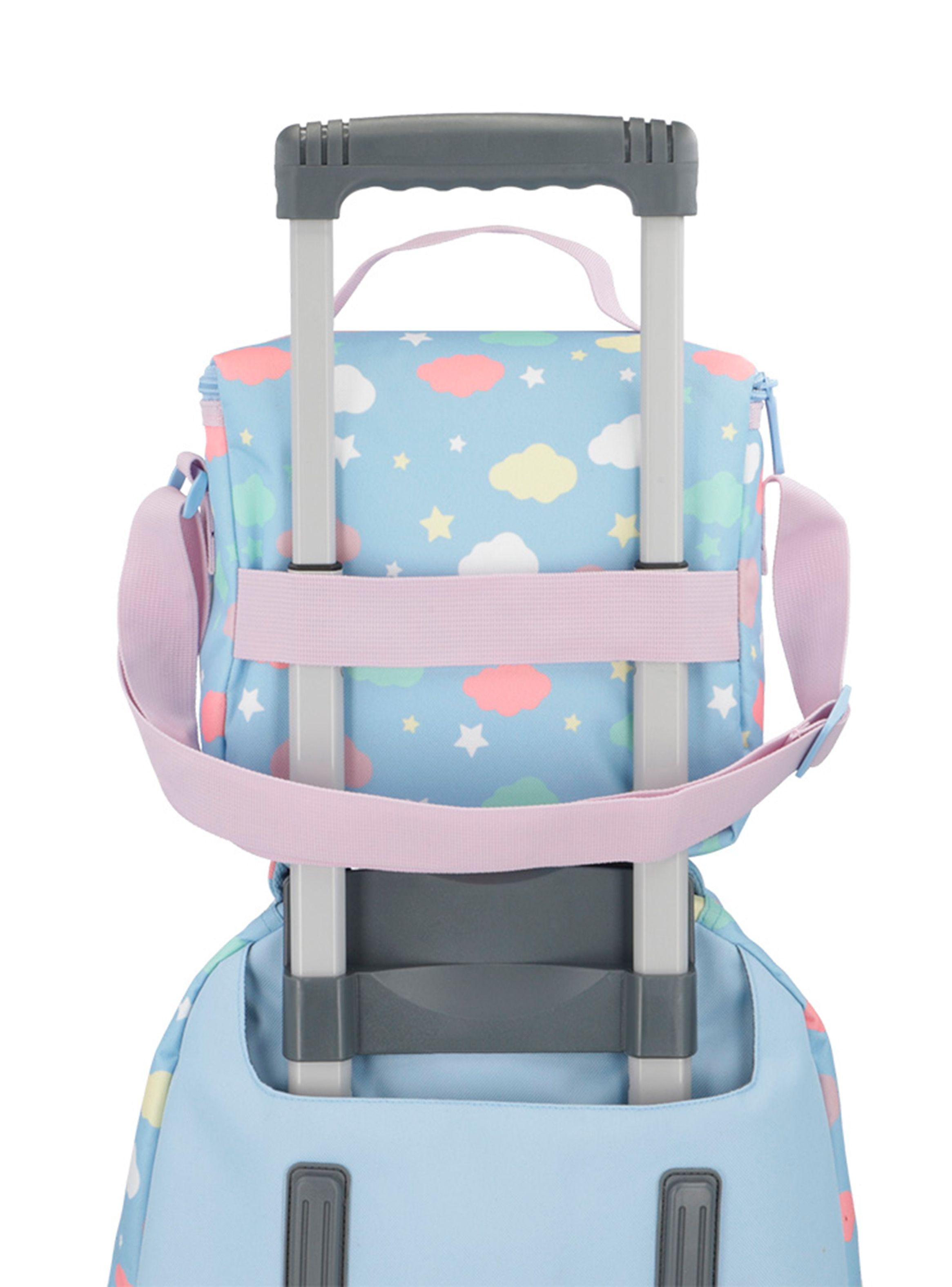 Pack Mochila con Ruedas Run 5Xt Unicornio Azul-3