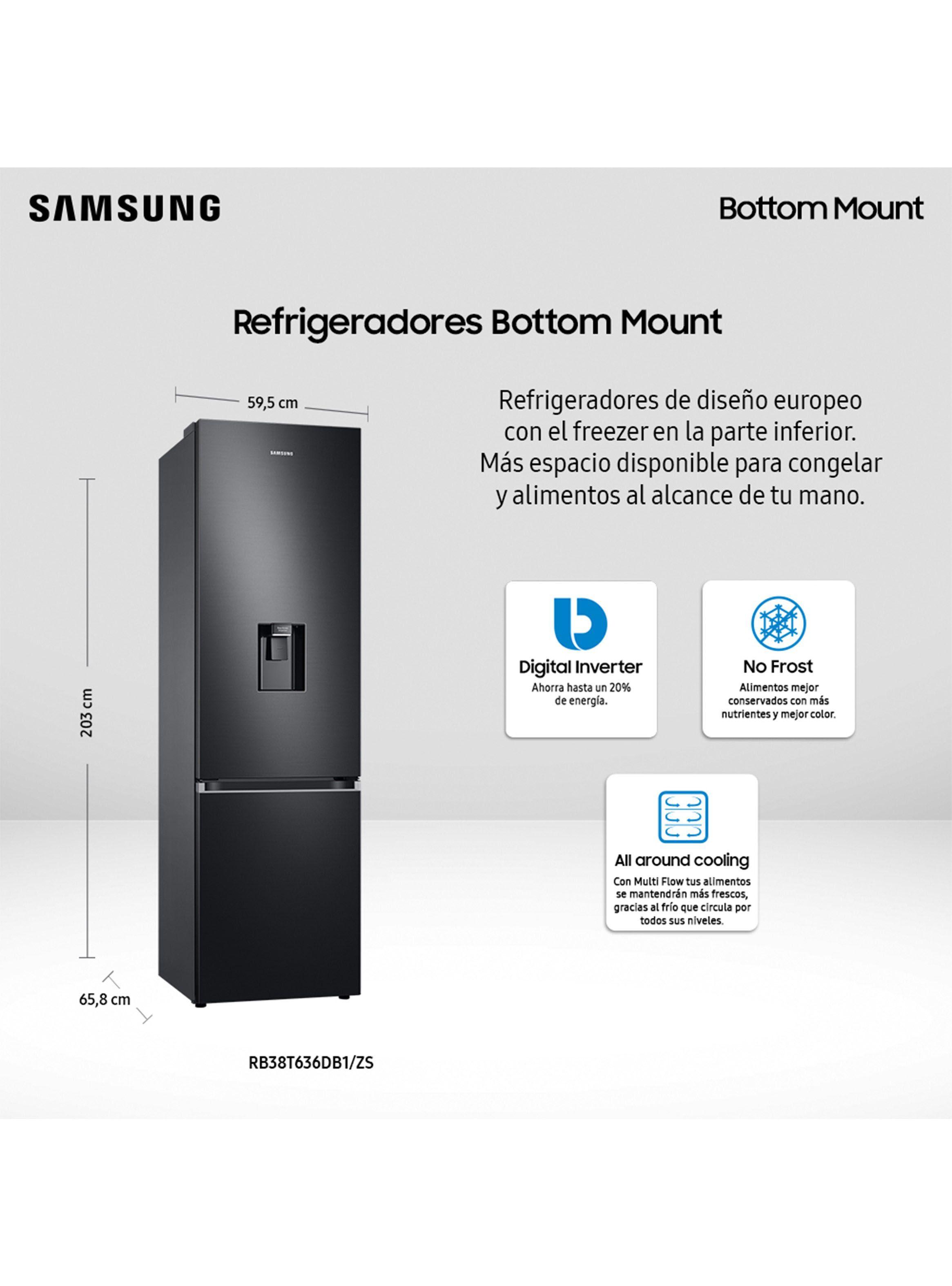 Refrigerador No Frost 376 Litros RB38T636DB1/ZS-1