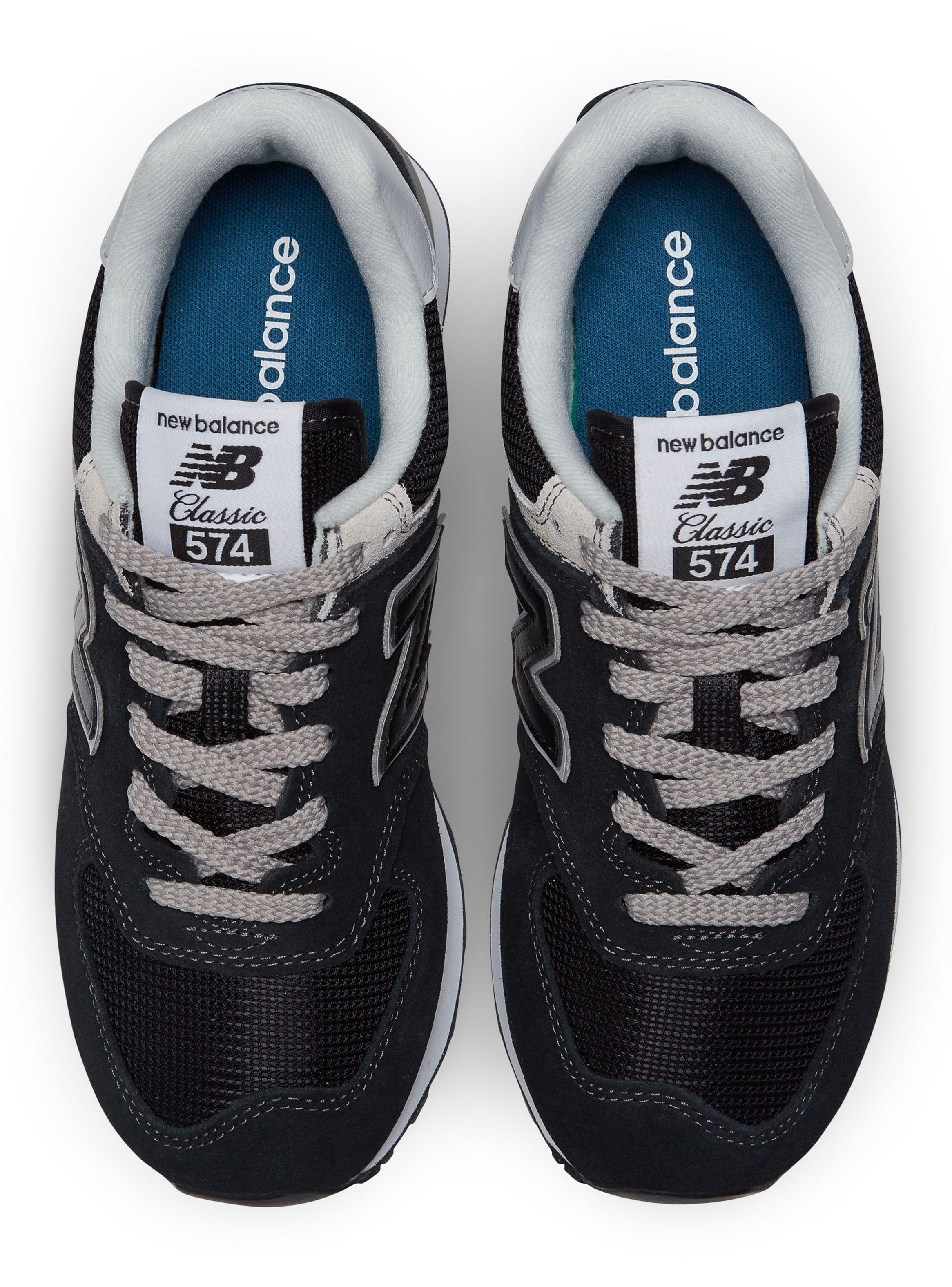 Zapatilla Urbana Cuero Black 574 Mujer-2