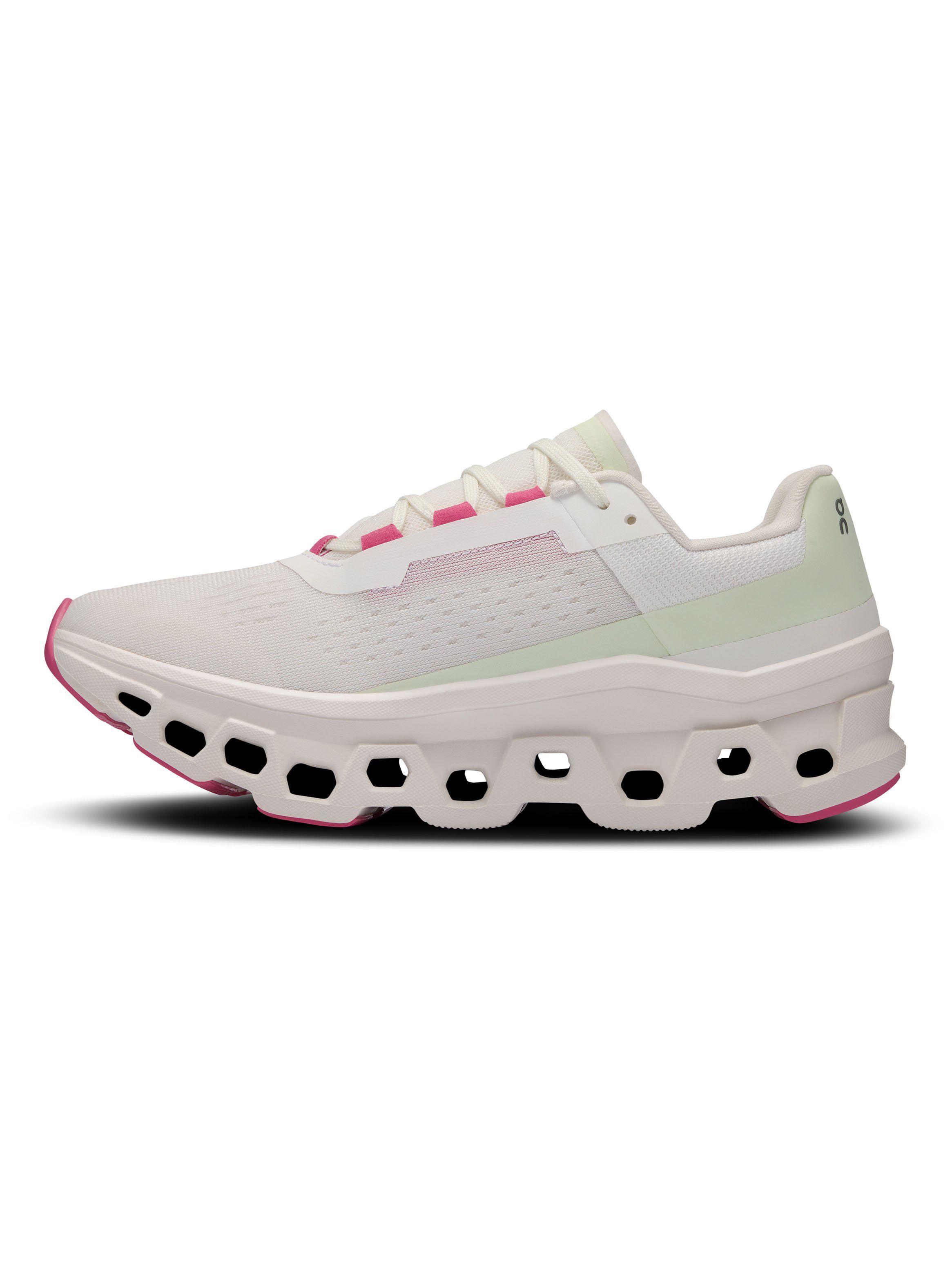 Zapatilla Running Cloudmonster W White Mujer-2