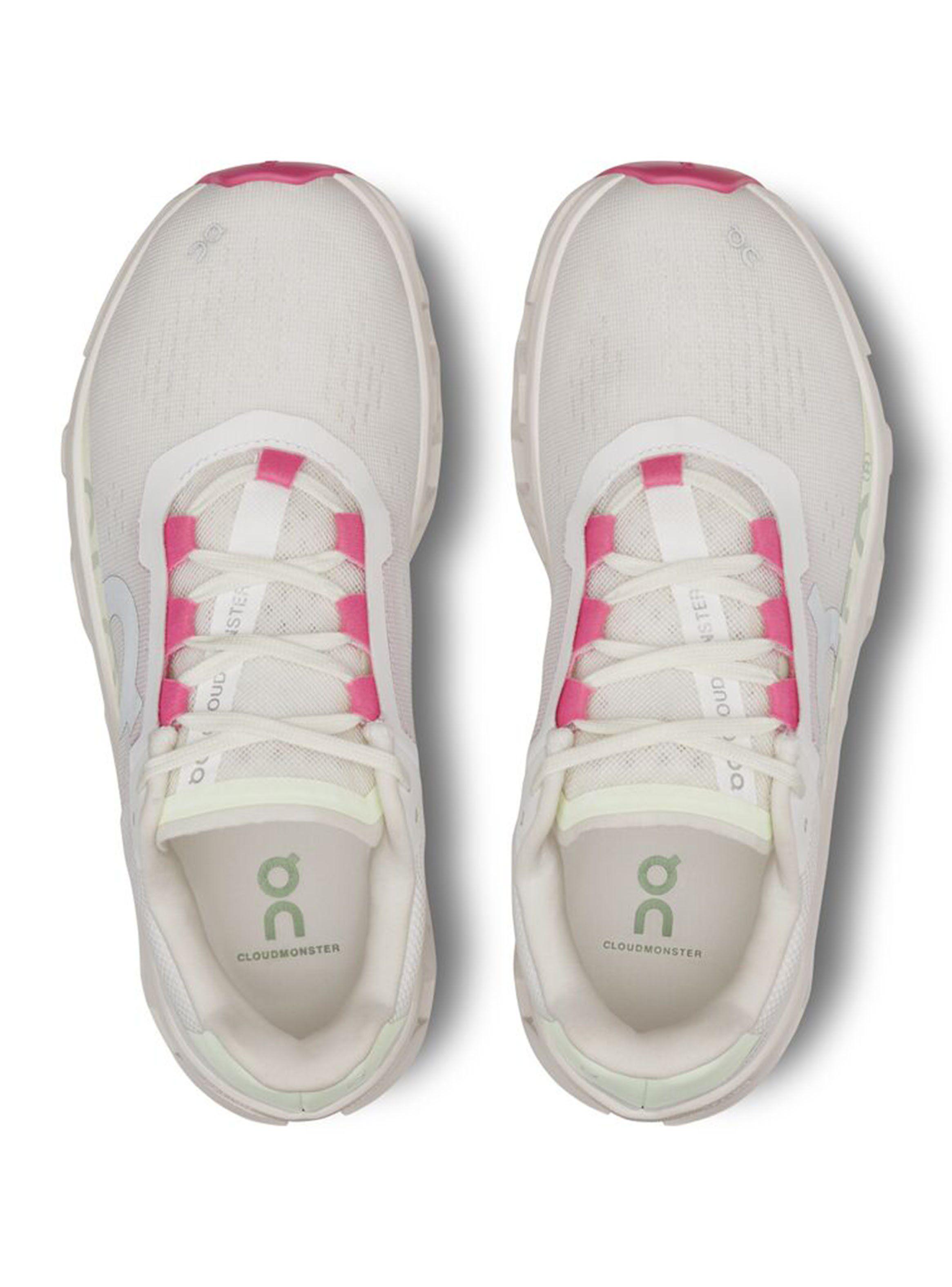 Zapatilla Running Cloudmonster W White Mujer-3