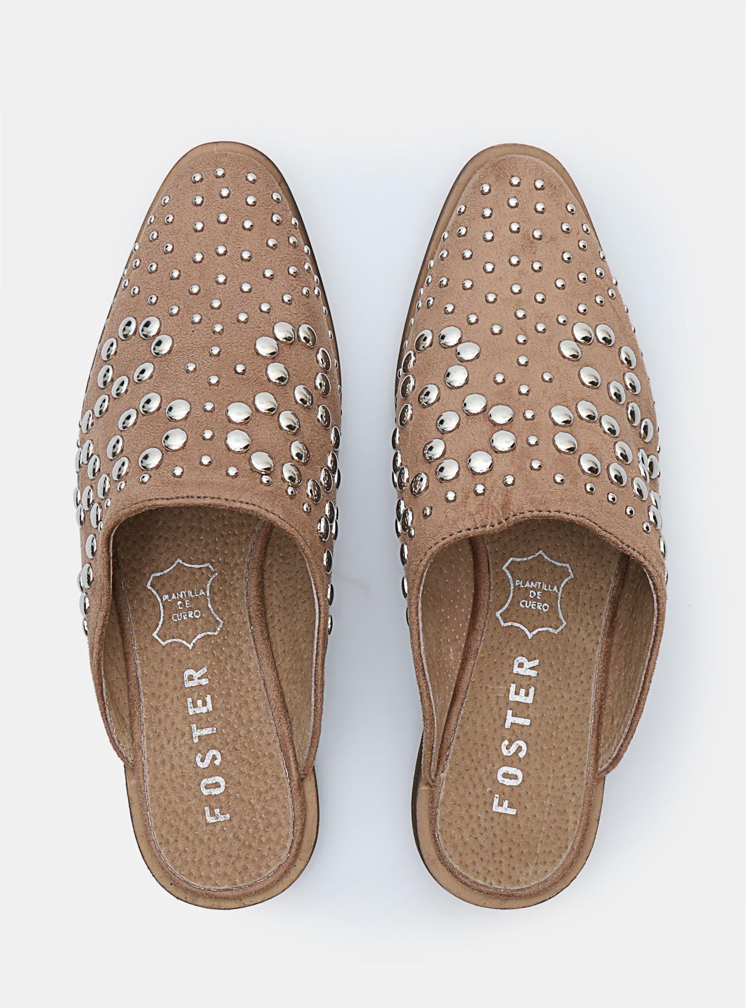 Babucha Foster Tachas Mujer-3