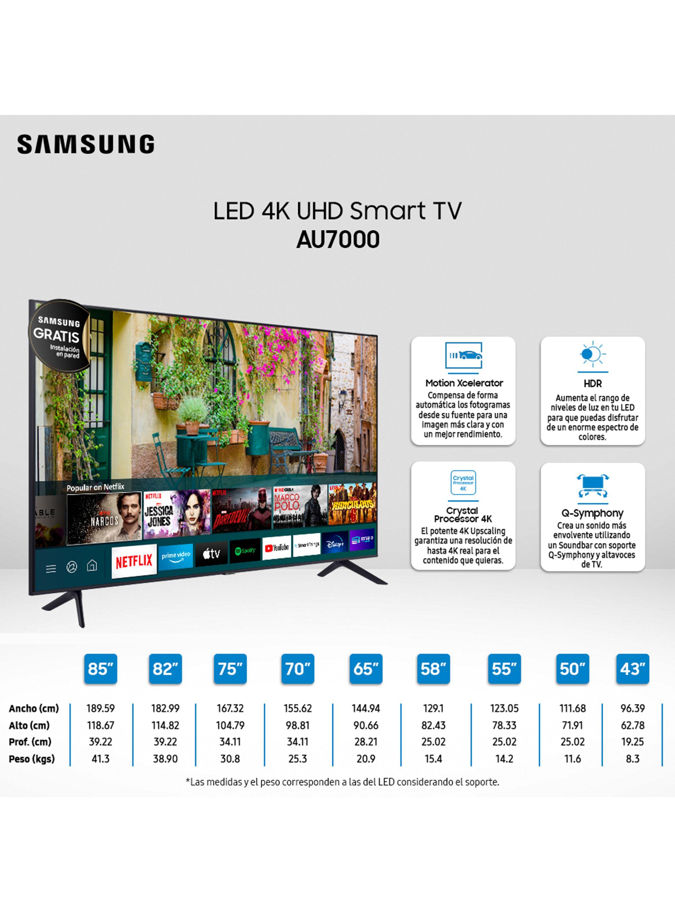LED 75" AU7000 UHD 4K Smart TV-3