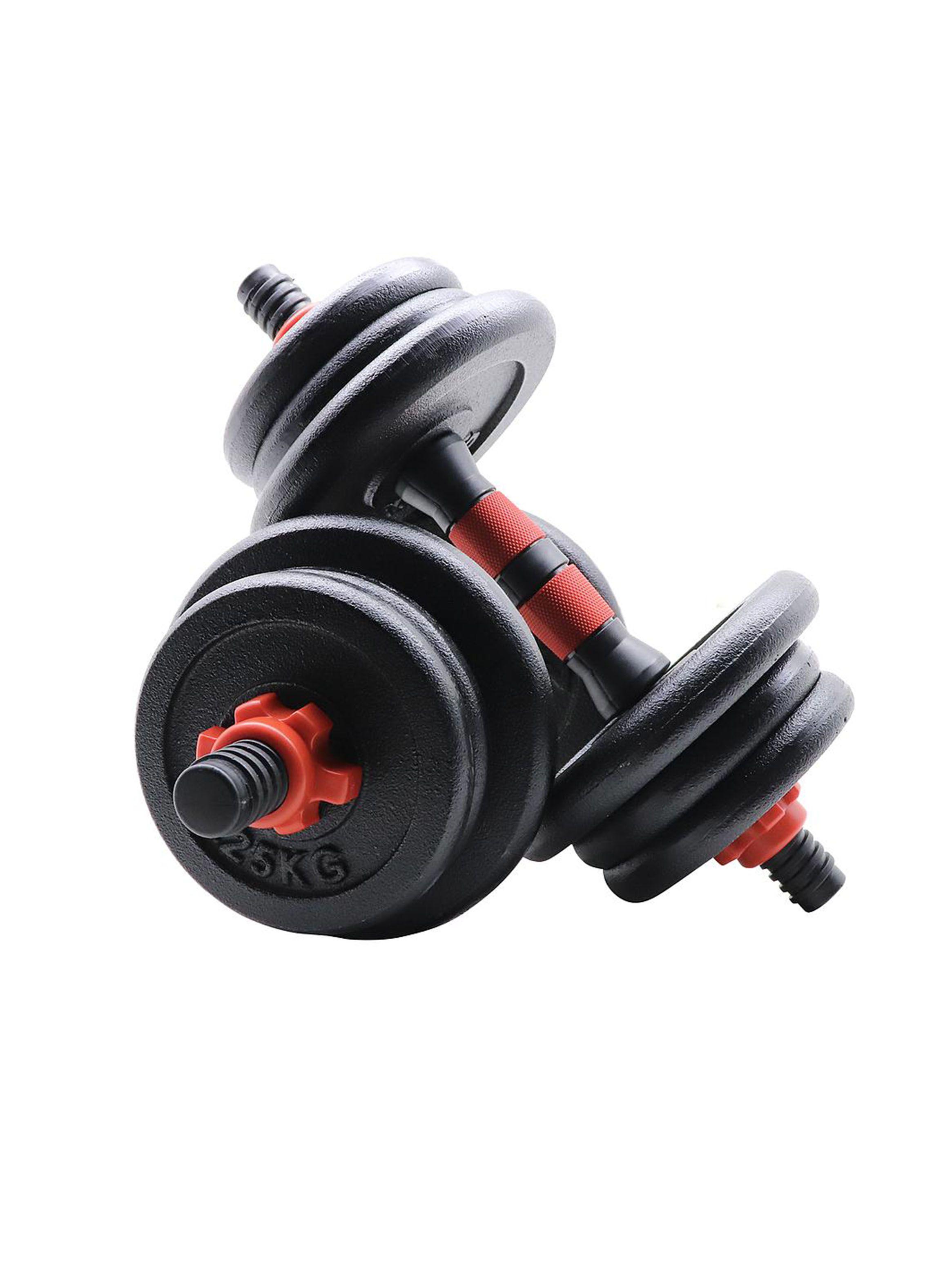 Mancuerna JKS Negro Hierro 2 Piezas 20 kg-2