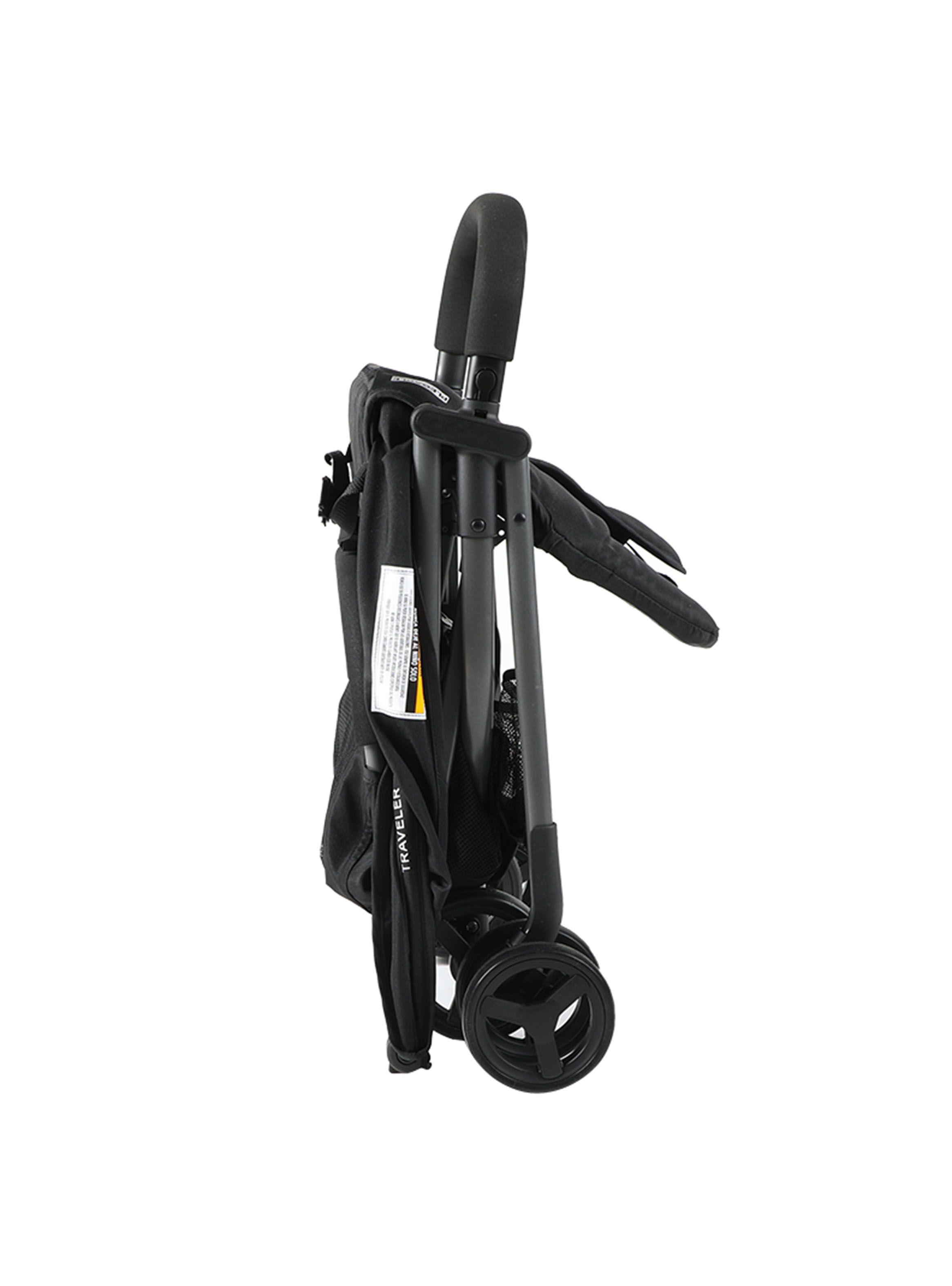 Coche Paseo Traveler Negro-3