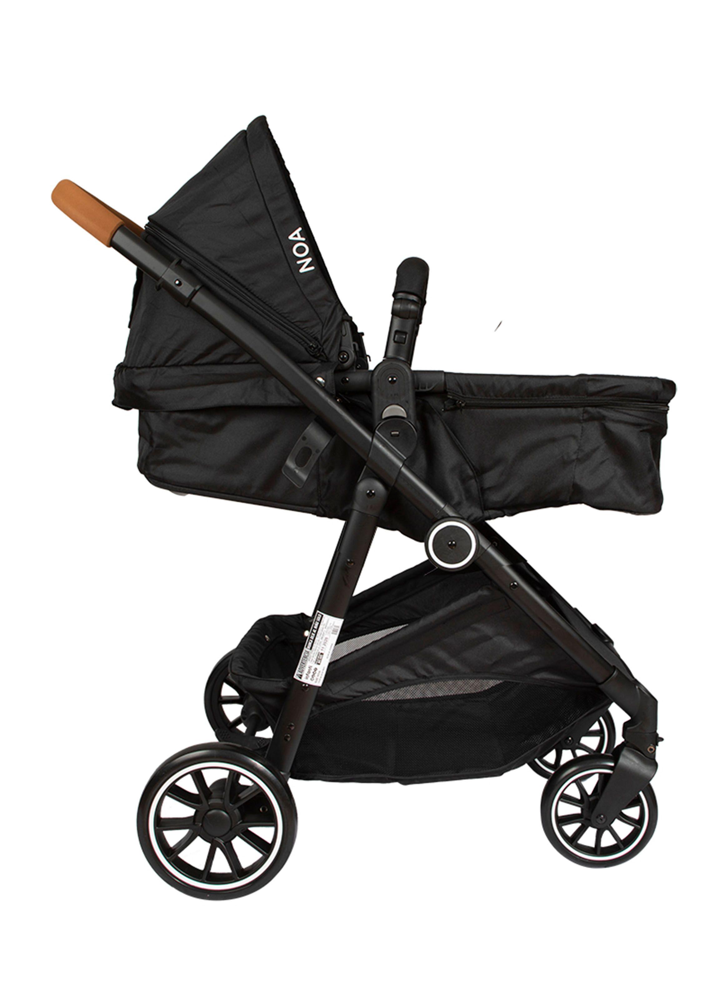 Coche Infanti Travel Noa Black Gris-4
