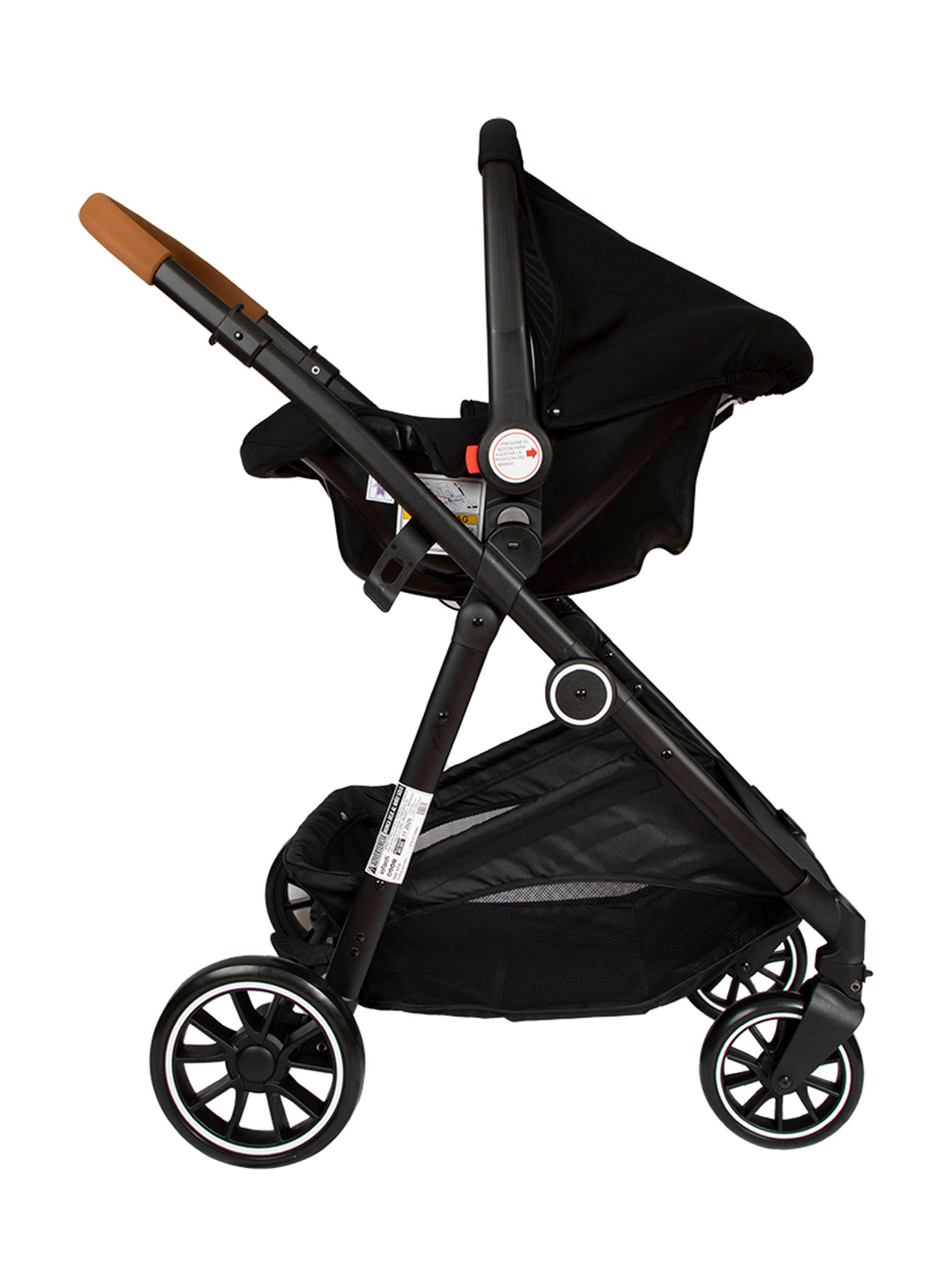 Coche Infanti Travel Noa Black Gris-3