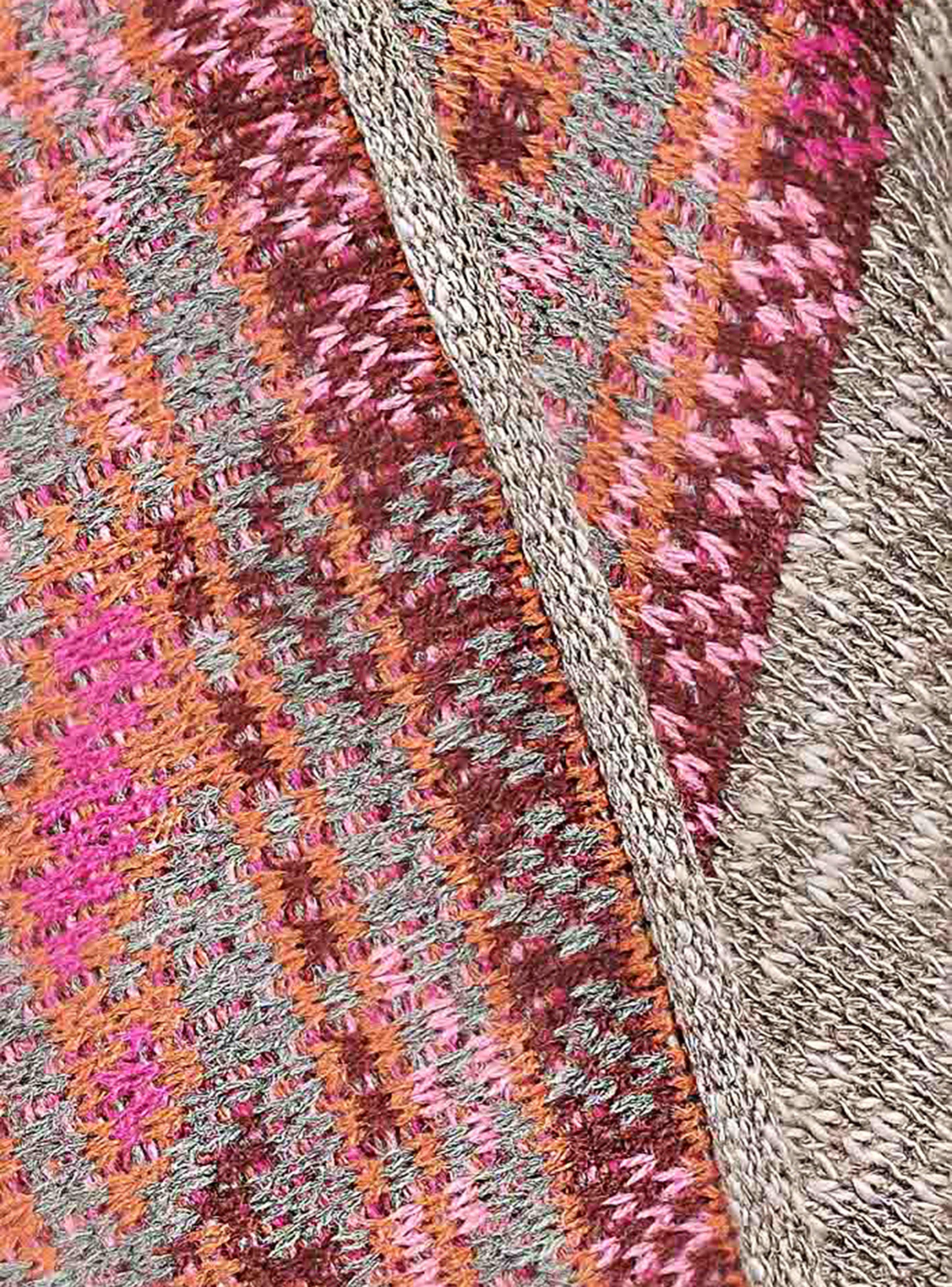 Poncho con Guarda Jacqard Umbrale Woman-2