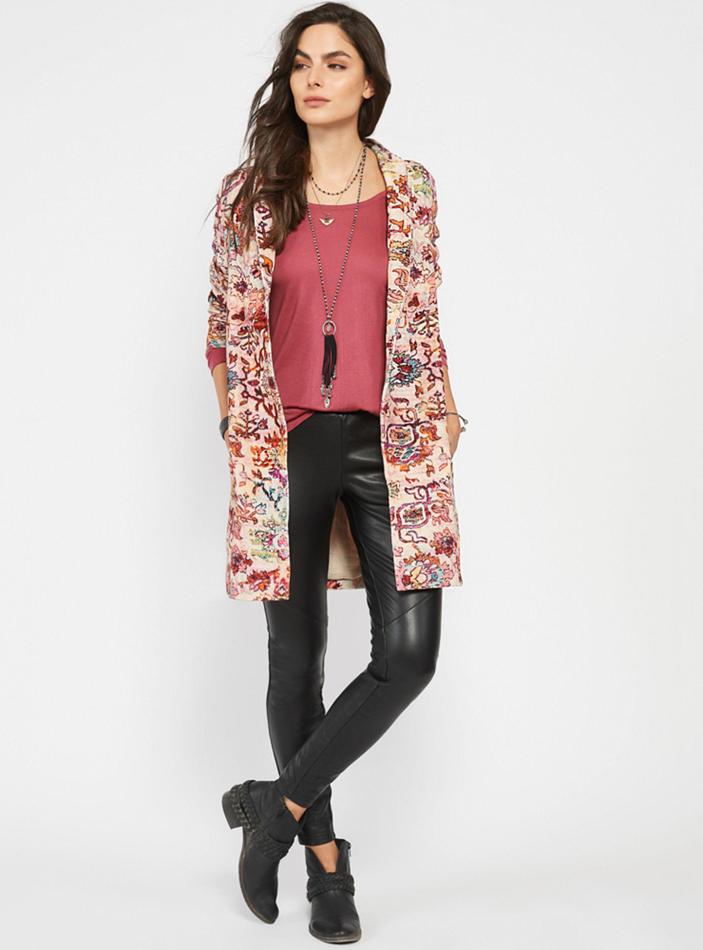 Chaleco Velve Print Kilim Umbrale Woman-3