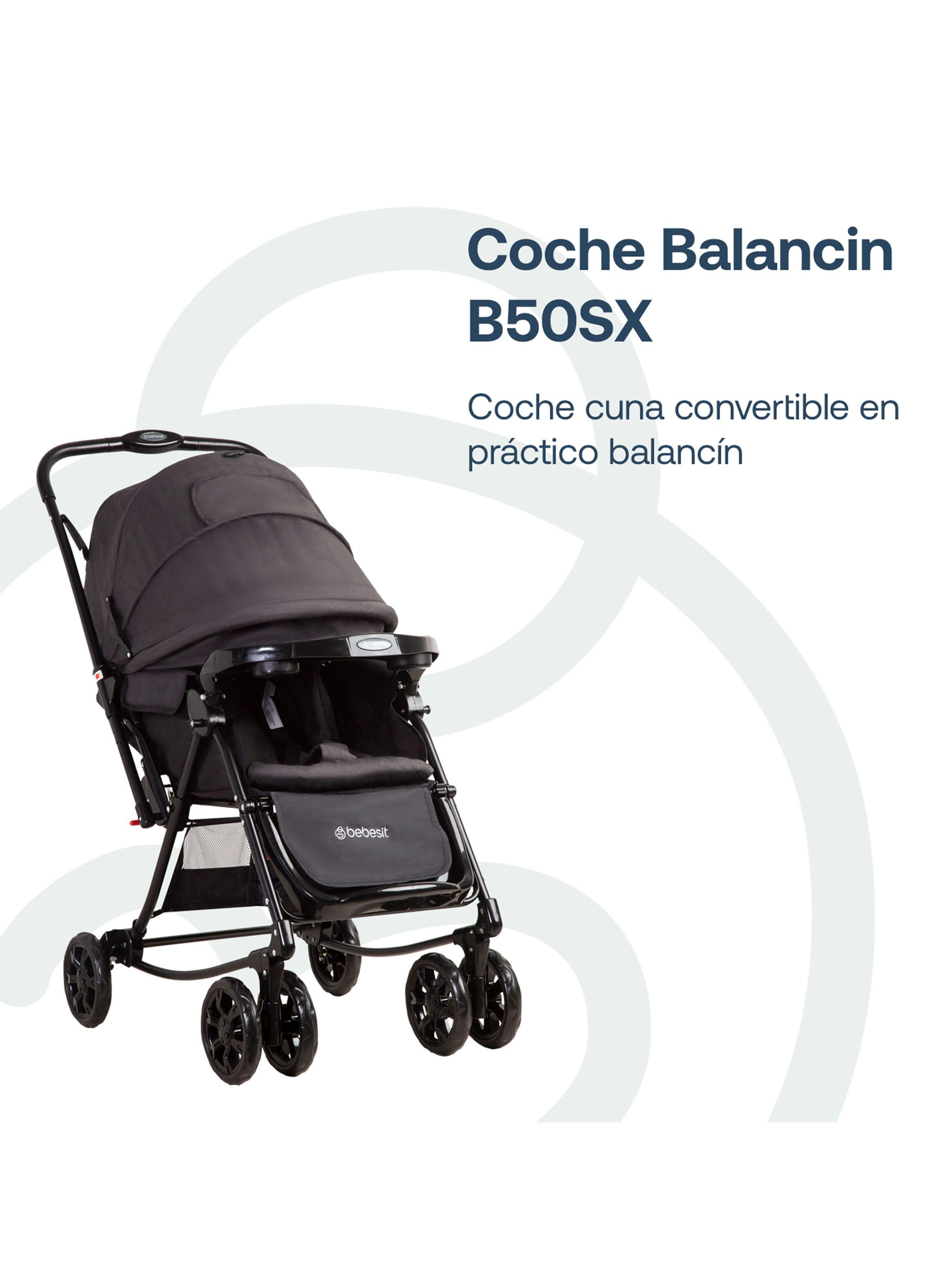 Coche Balancín Negro Sx Mel-2