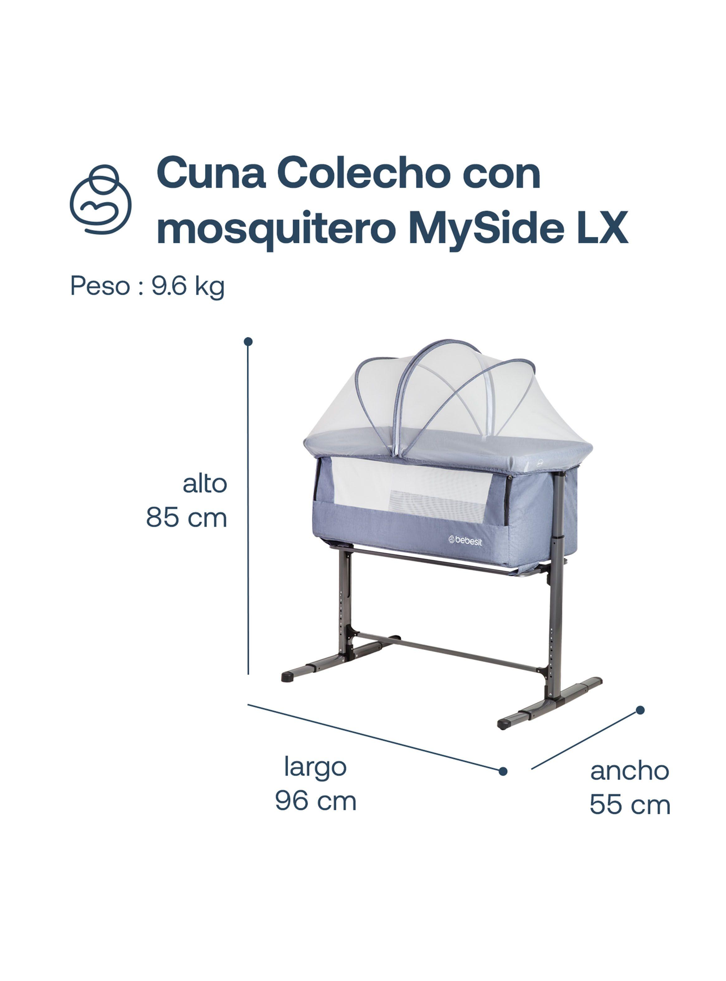 Cuna Myside Bebesit Lx Azul-5