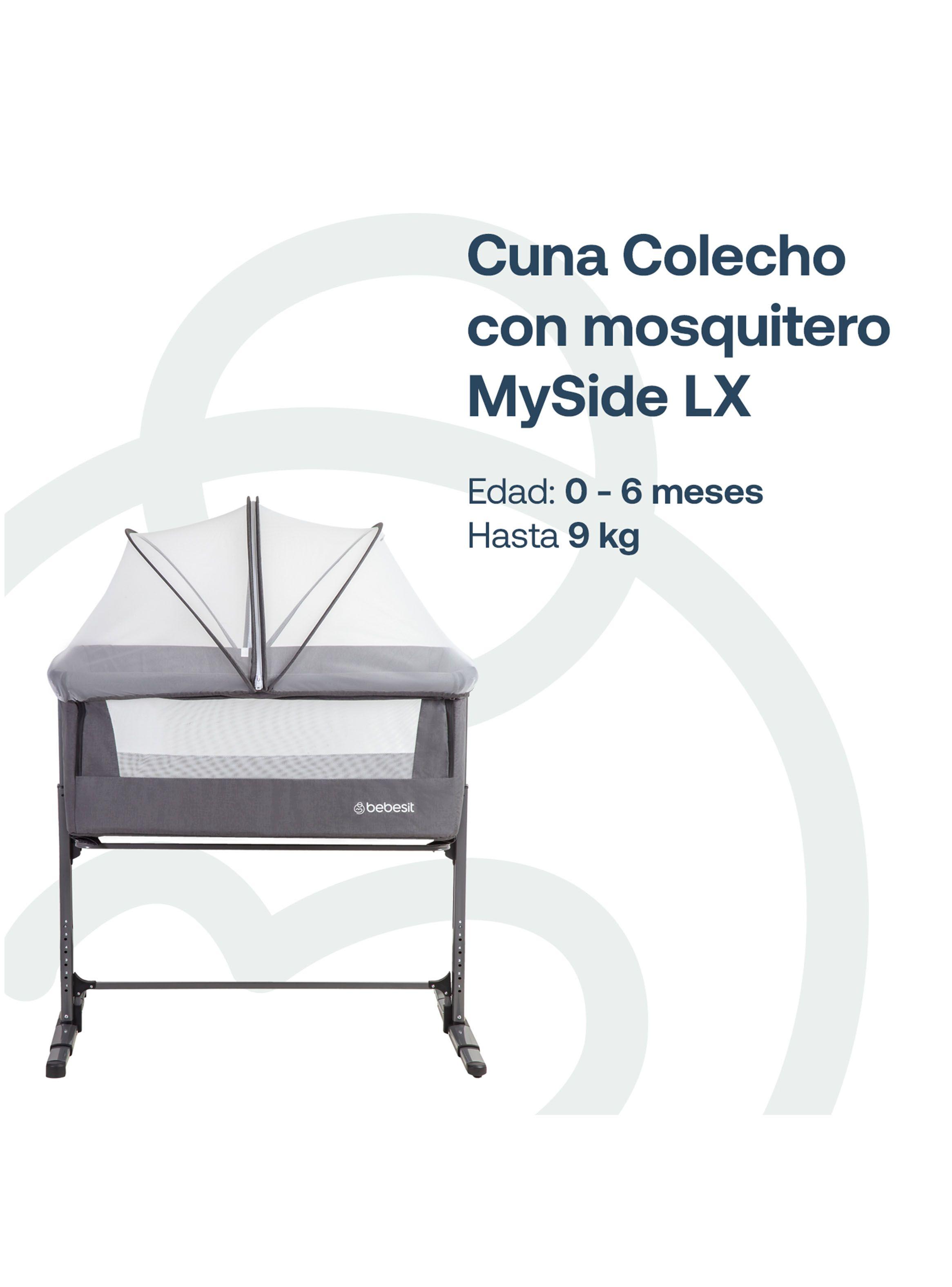Cuna Myside Bebesit Lx Gris-1
