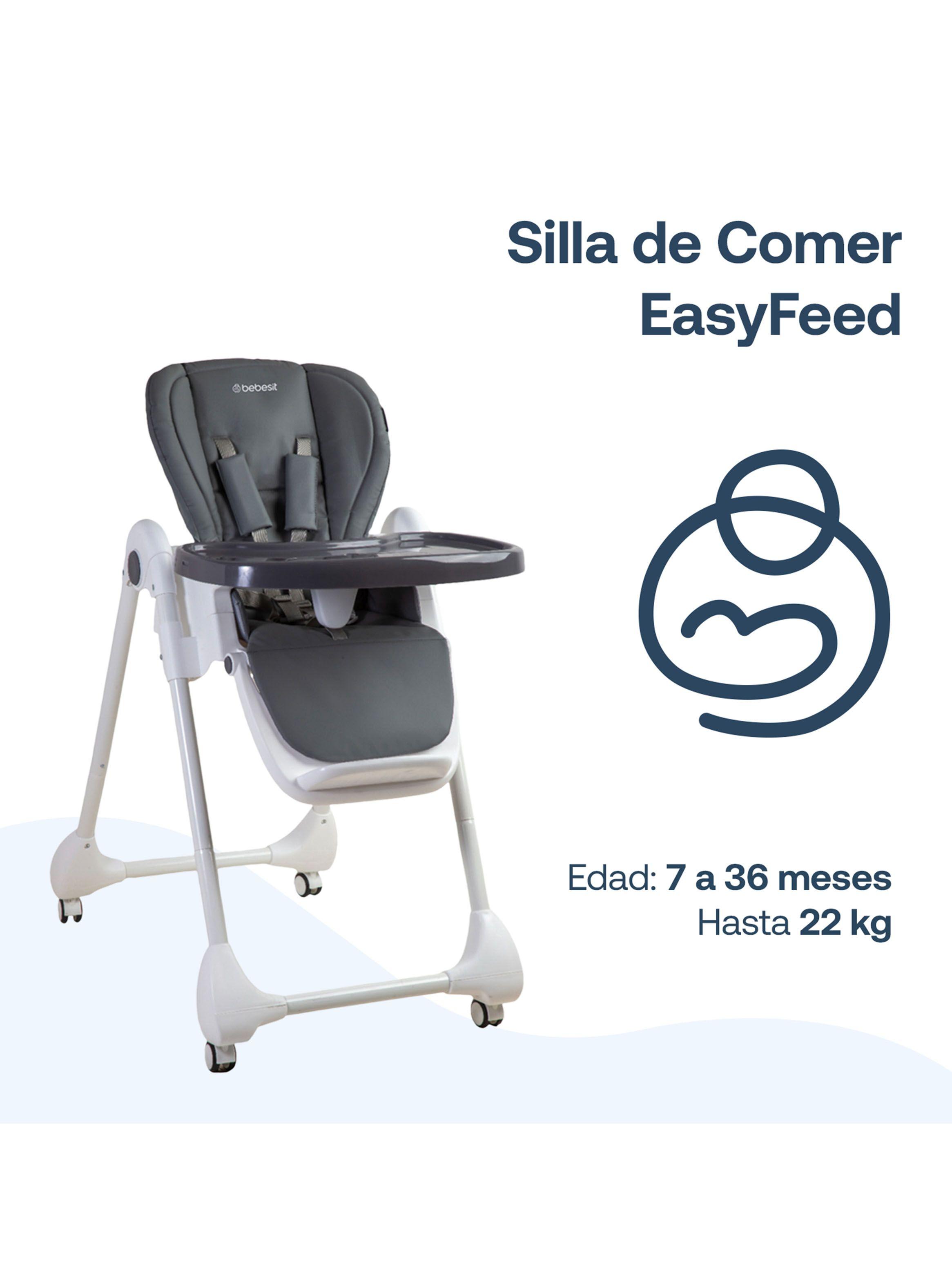 Silla de Comer Easyfeed Gris-2