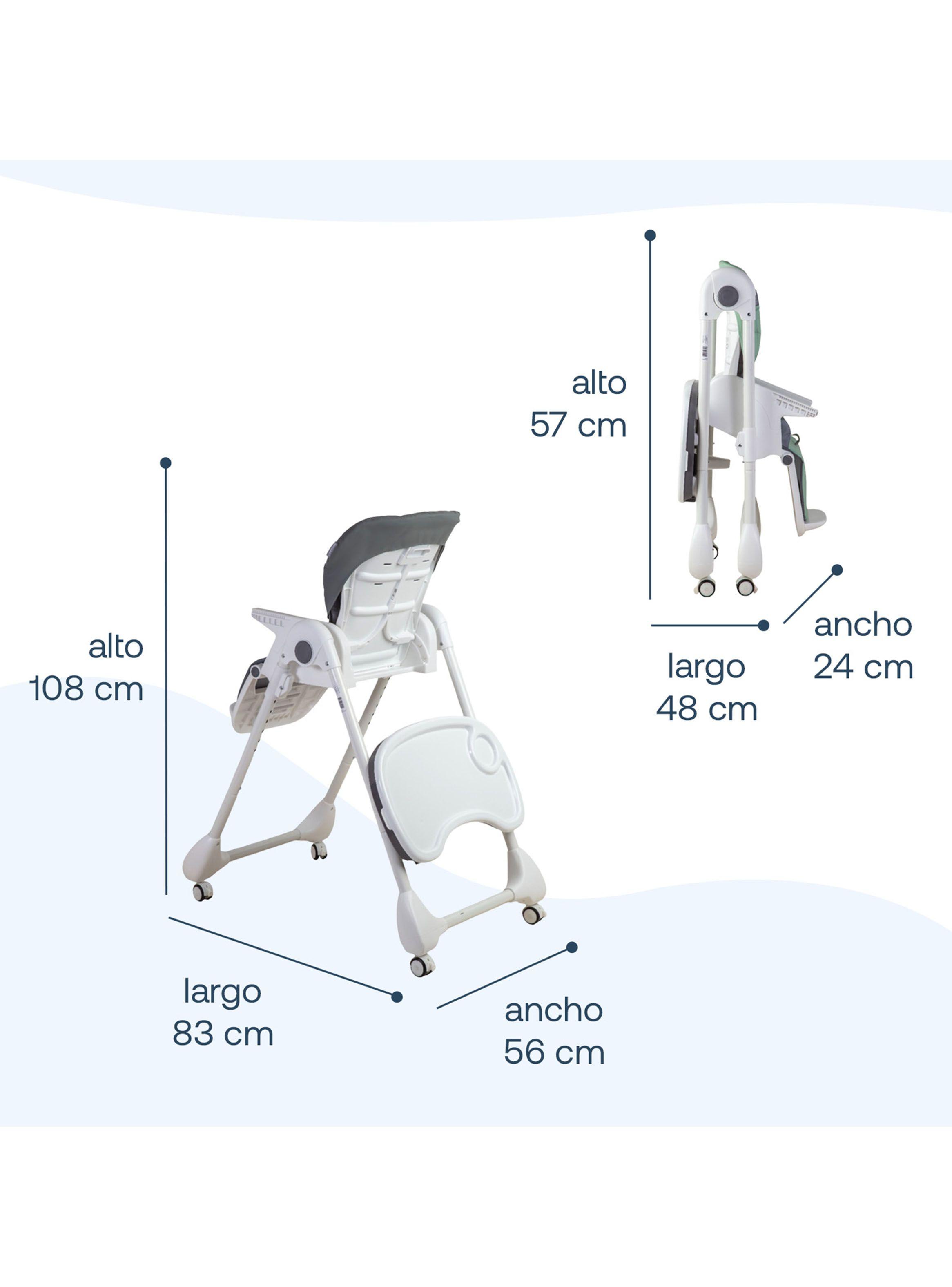 Silla de Comer Easyfeed Gris-5