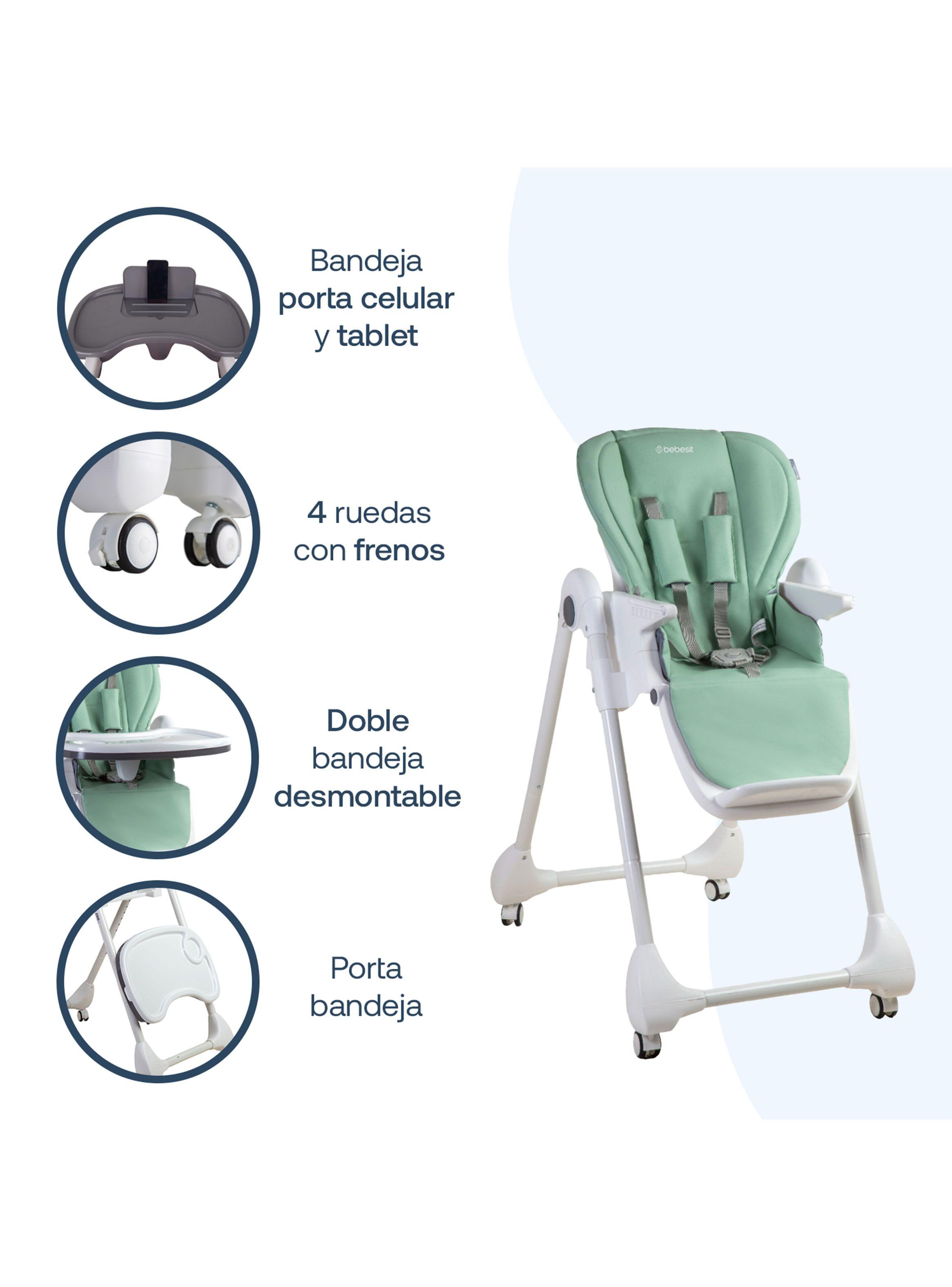 Silla de Comer Easyfeed Verde-5
