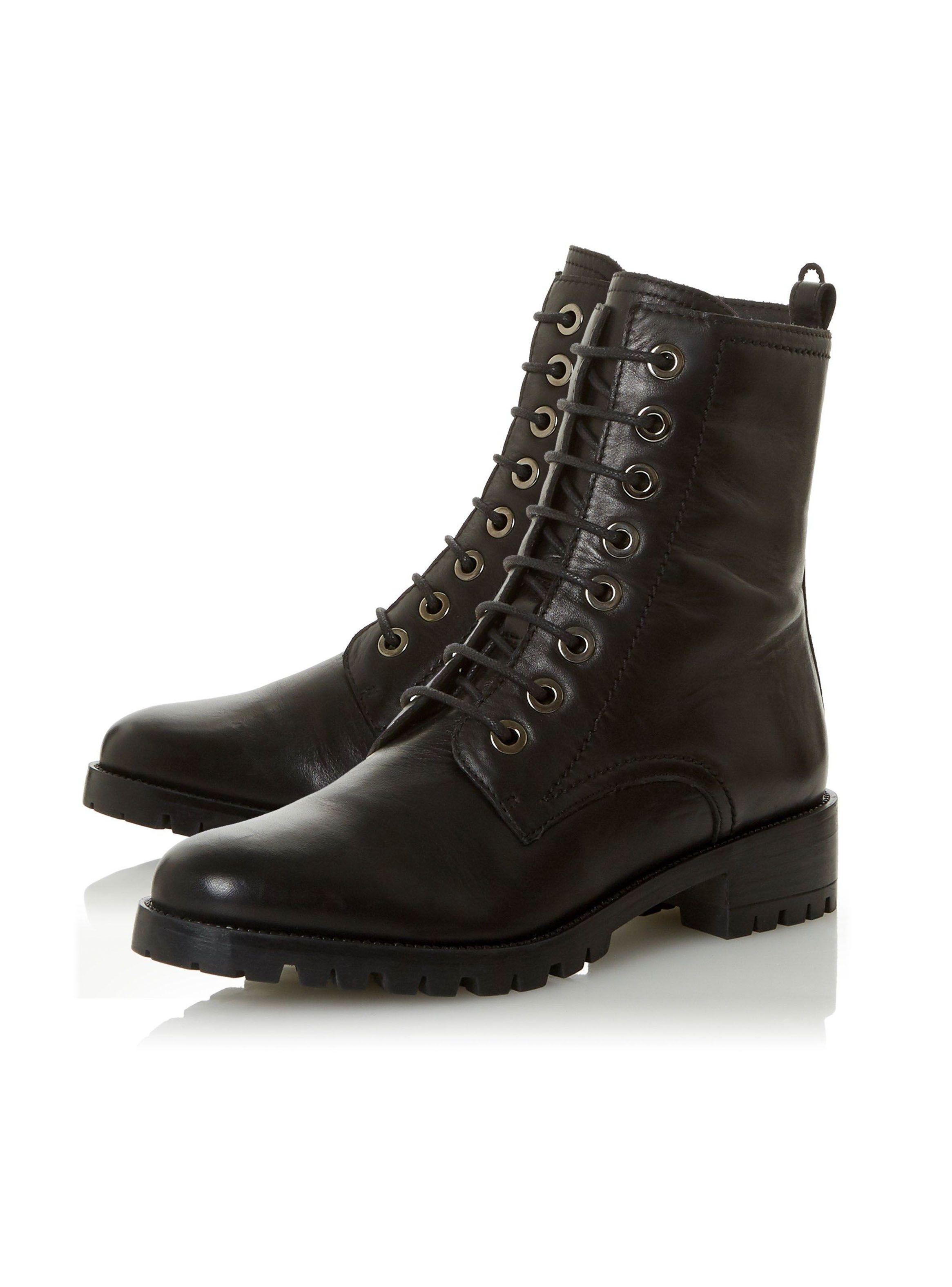 Botas Dune Prestone Black Mujer-5