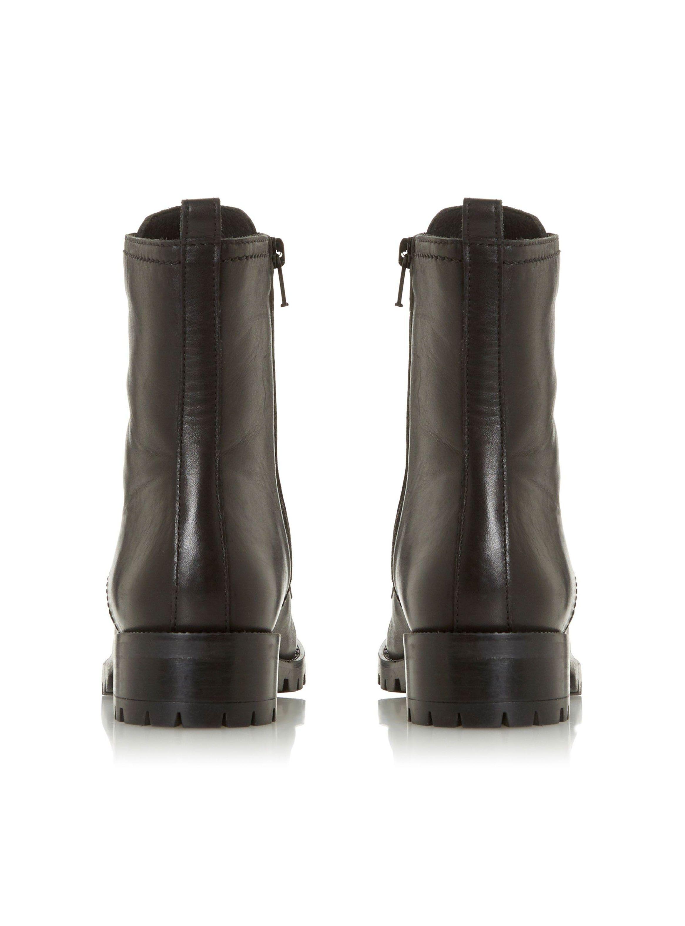 Botas Dune Prestone Black Mujer-6