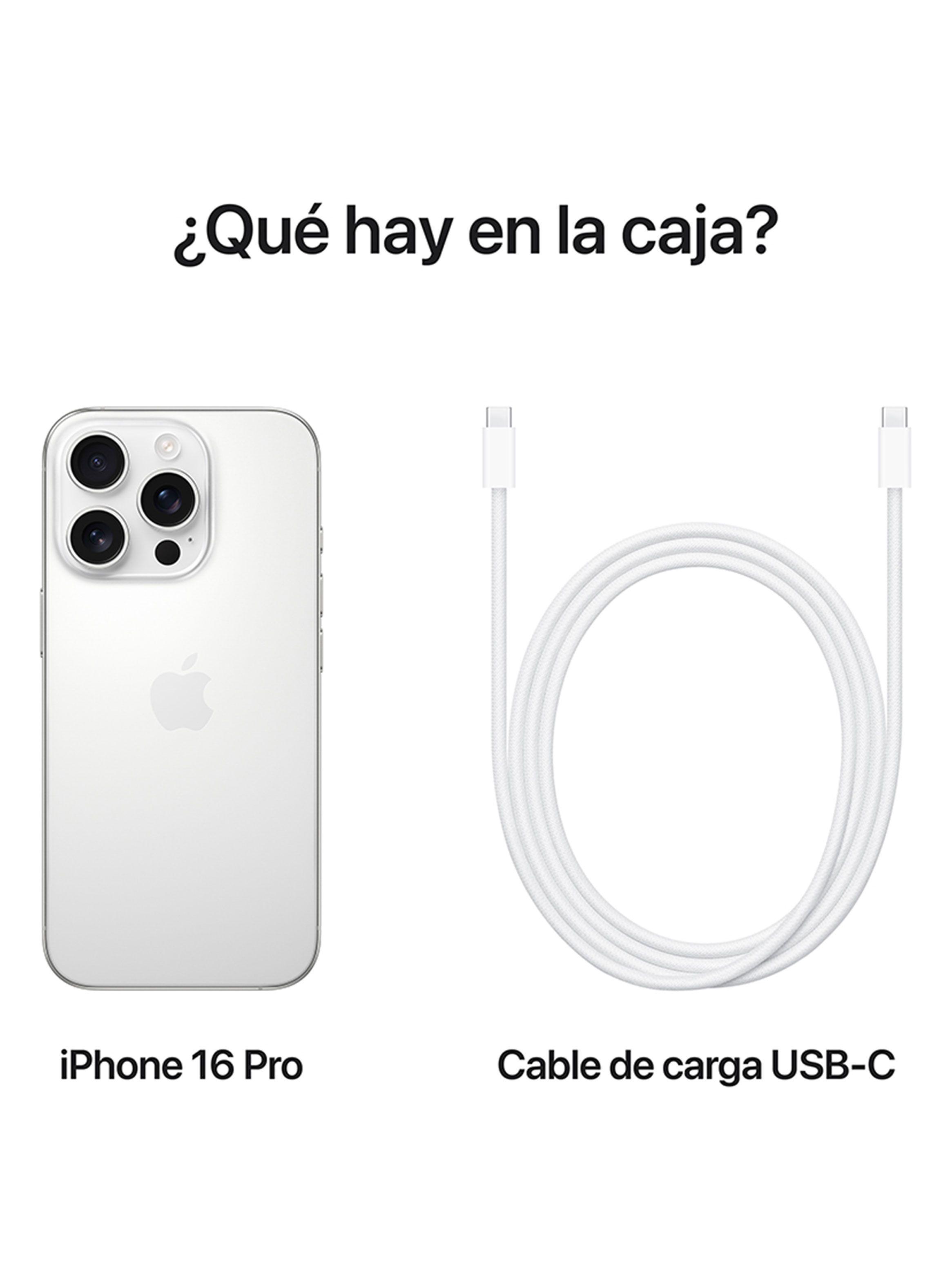 iPhone 16 Pro 512GB Titanio Blanco Liberado-2