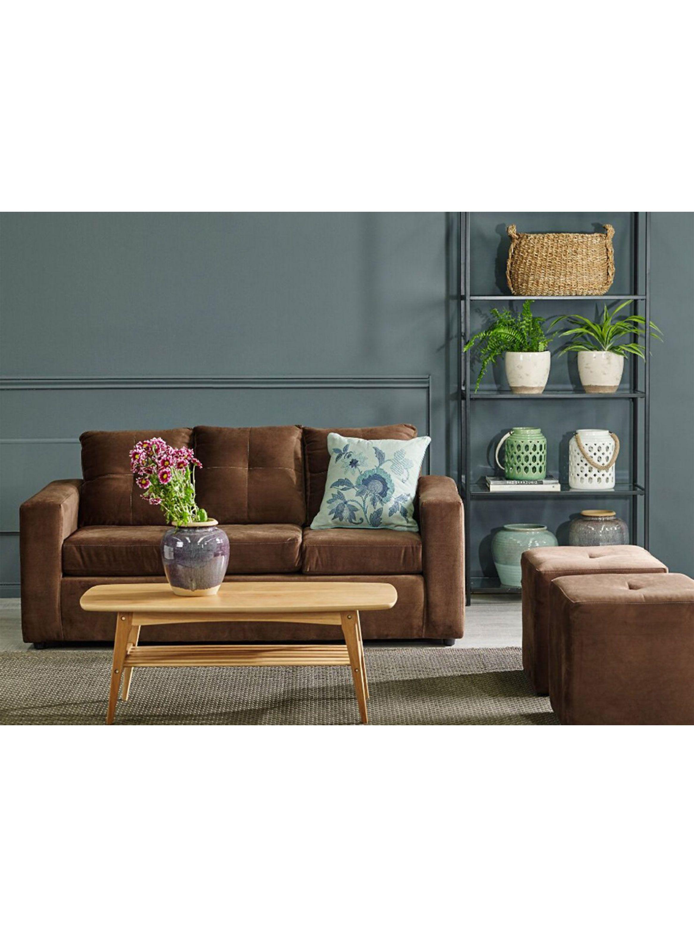 Juego de Living Emilia Sofá 3C + 2 Poufs-5