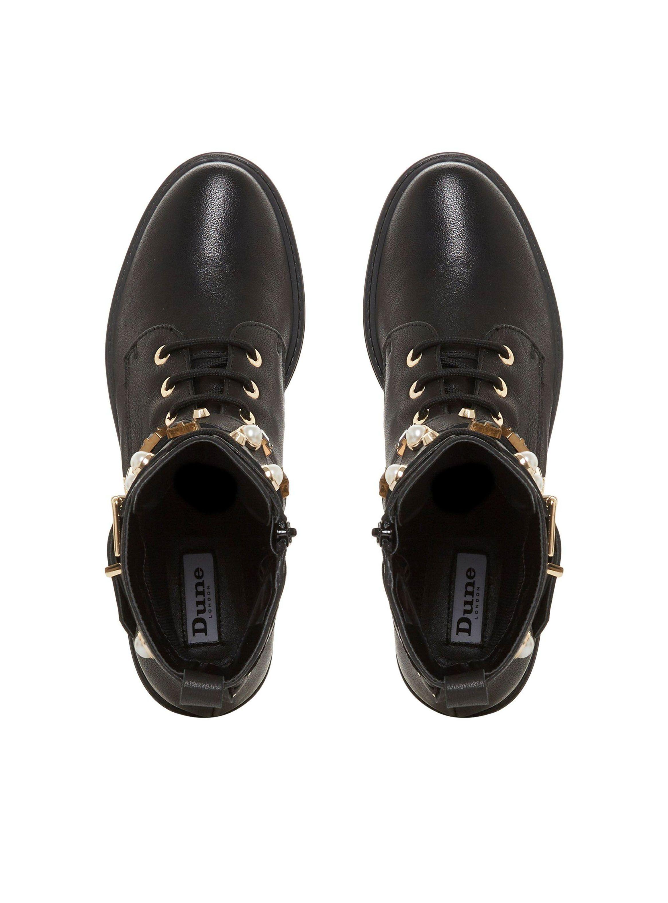 Botas Dune Popular Black Mujer-3