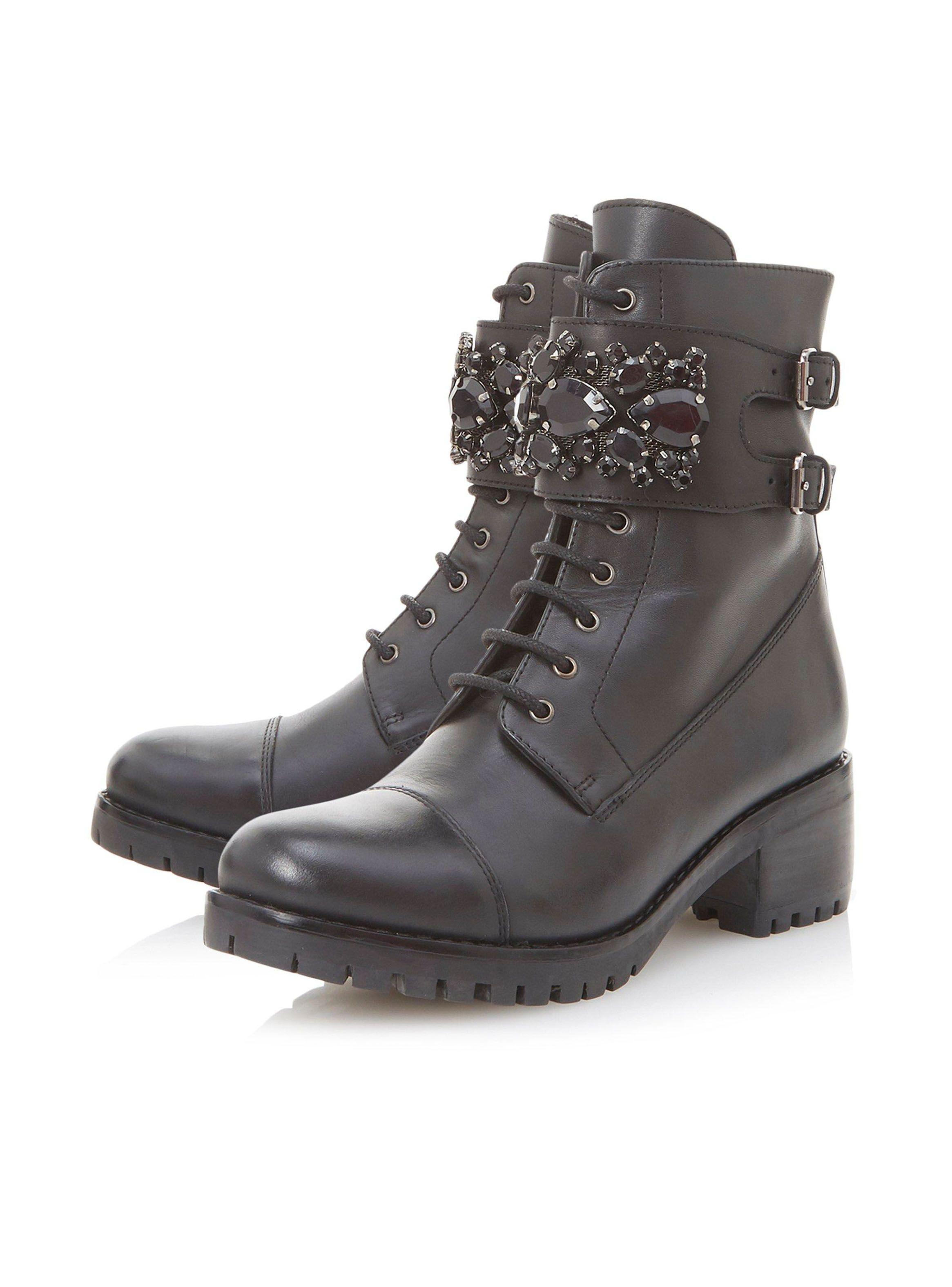 Botas Dune Pasadena Black Mujer-5