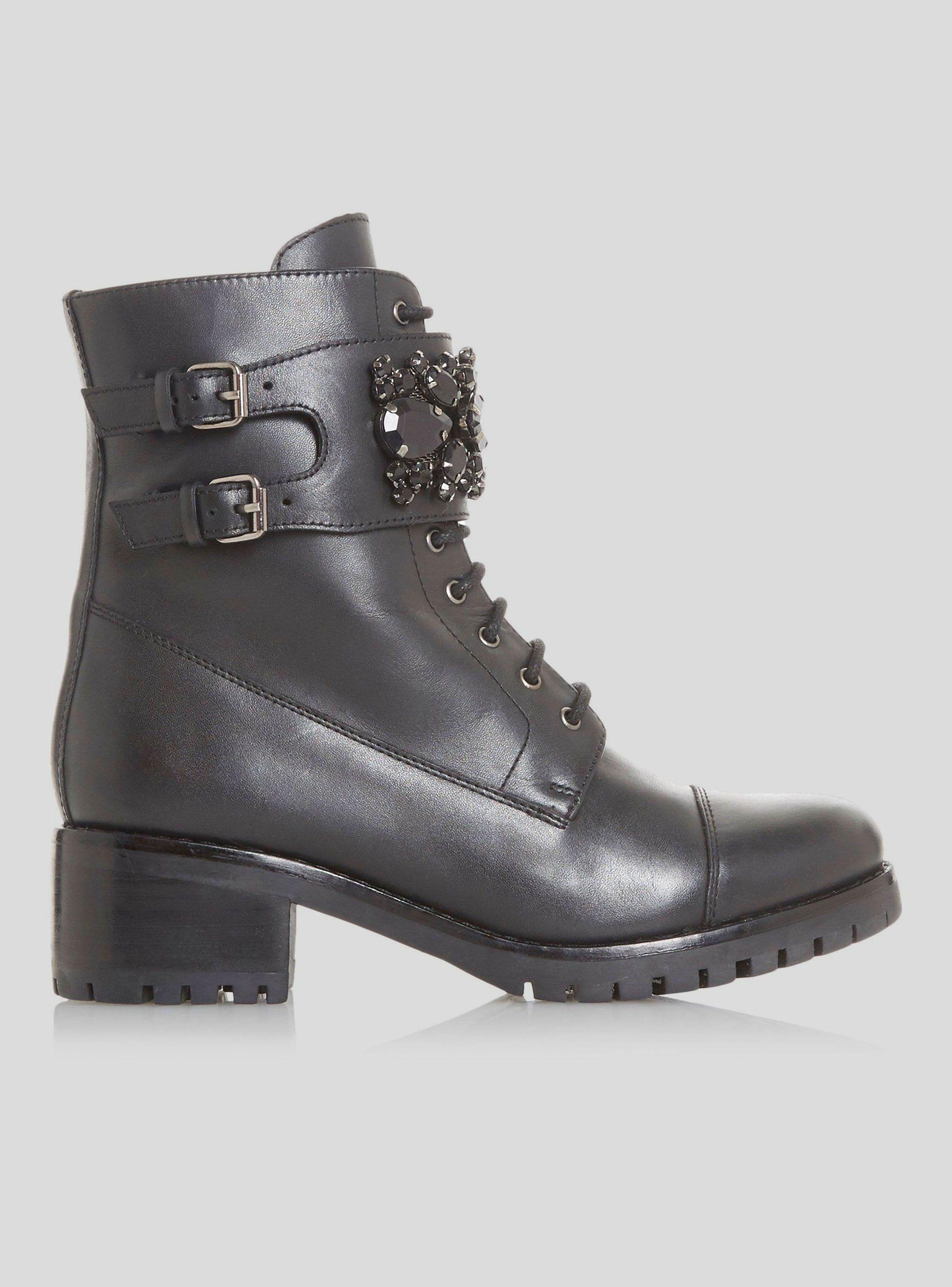 Botas Dune Pasadena Black Mujer-1