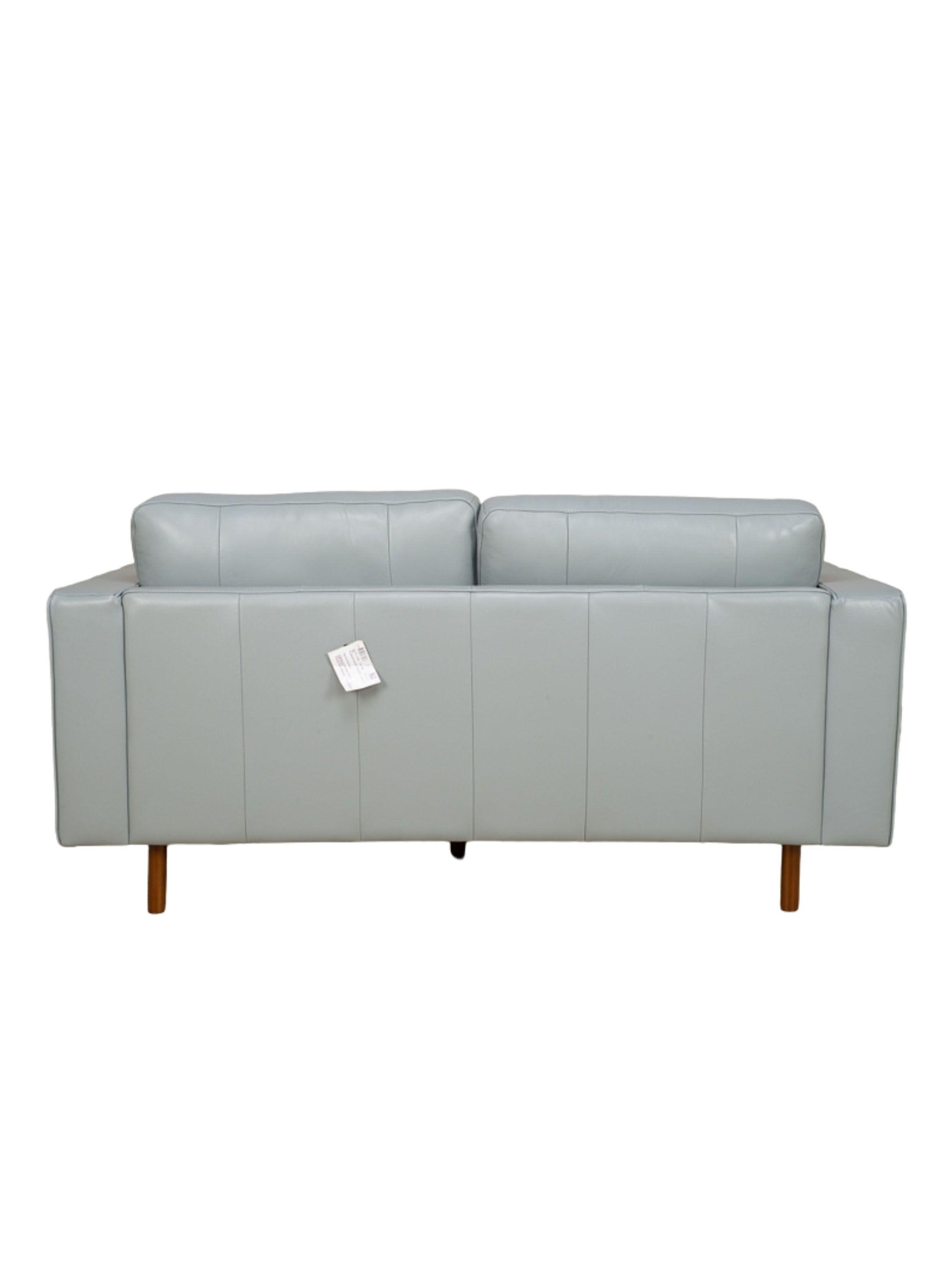 Sofá Apgar 3 Cuerpos Cuero Gris-2