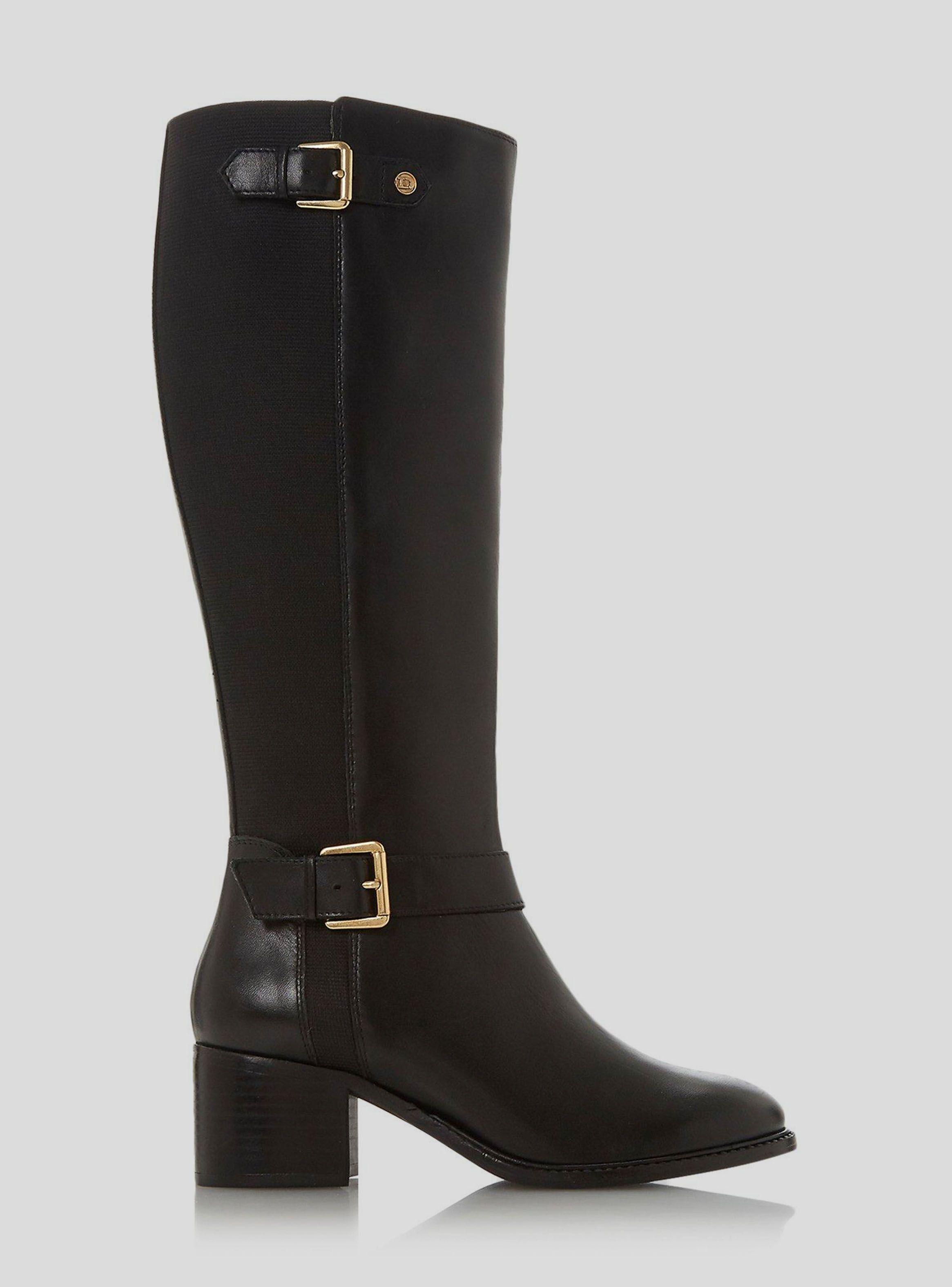 Botas Dune Samuella Black Mujer-1