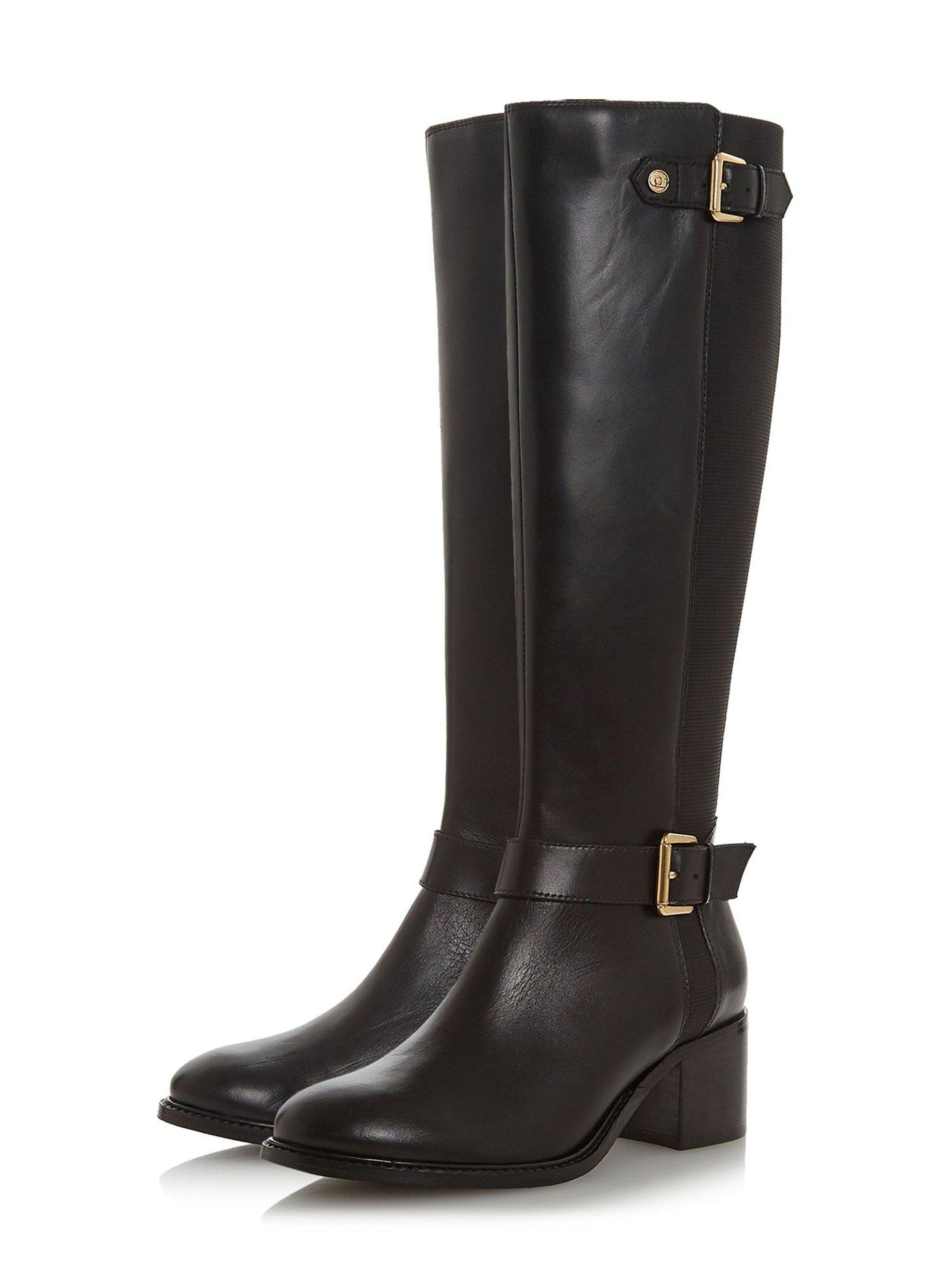 Botas Dune Samuella Black Mujer-5