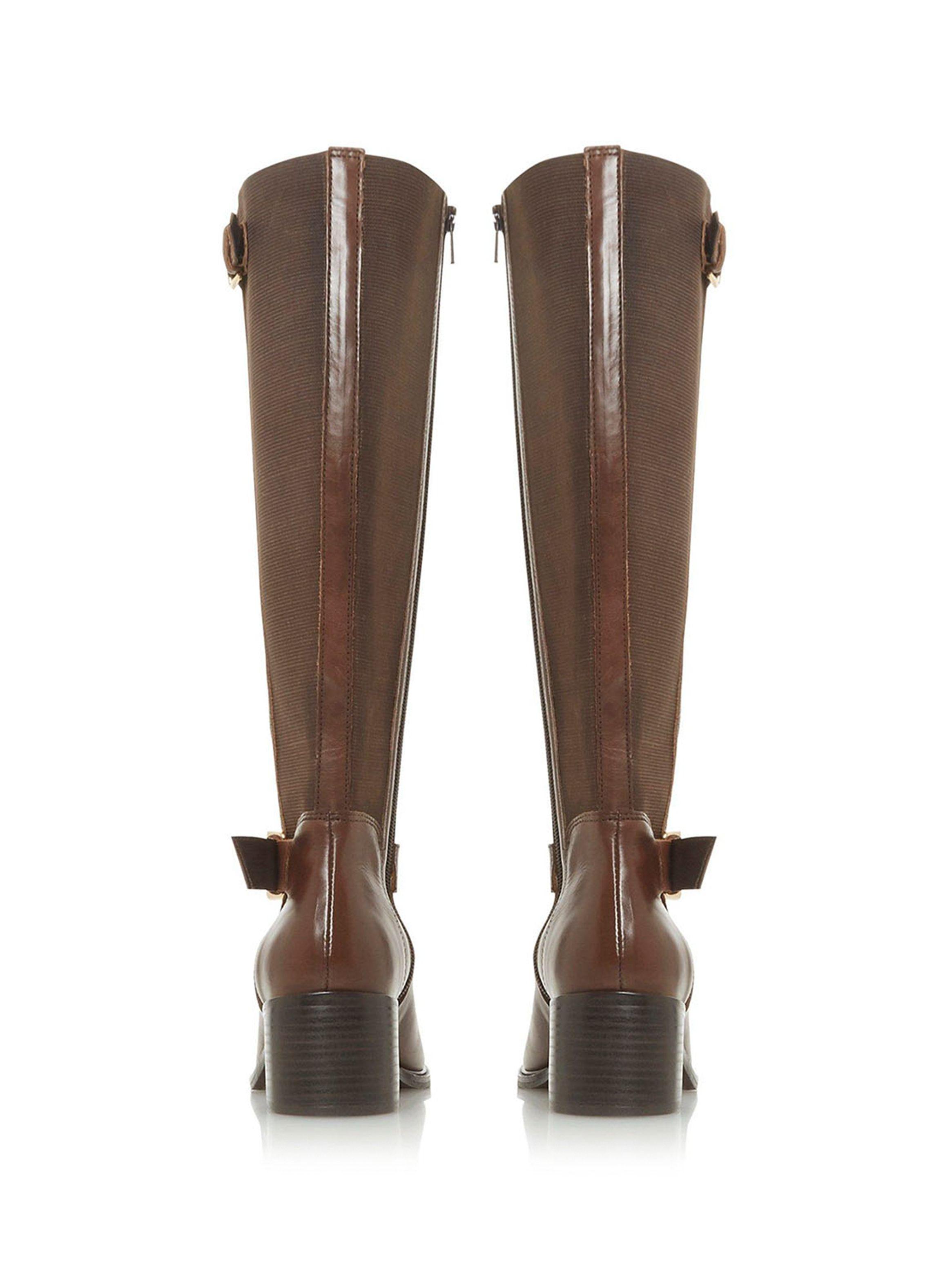 Botas Dune Tildaa Dark Brown Mujer-6