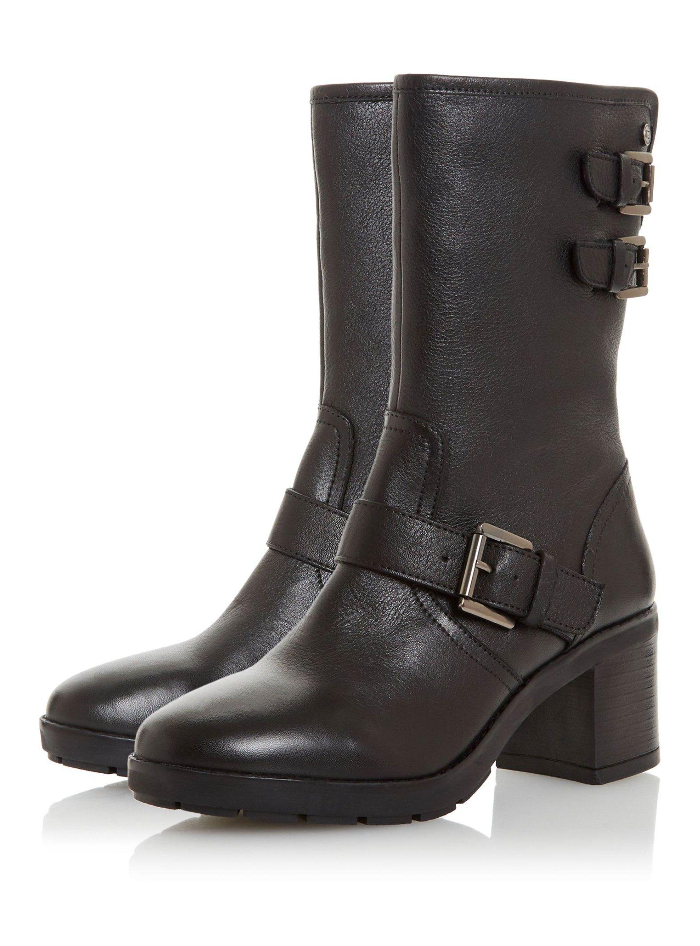 Botas Dune Rileys Black Mujer-5