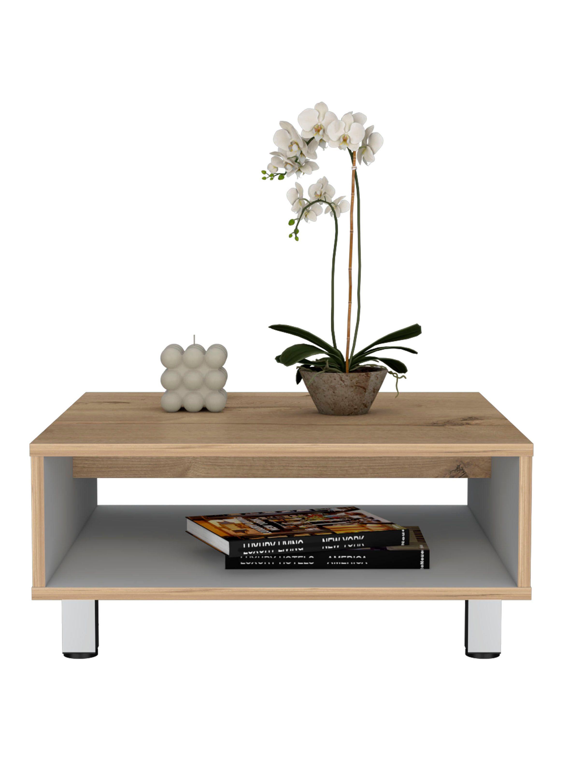 Mesa de Centro Eclipse Duna Blanco-3