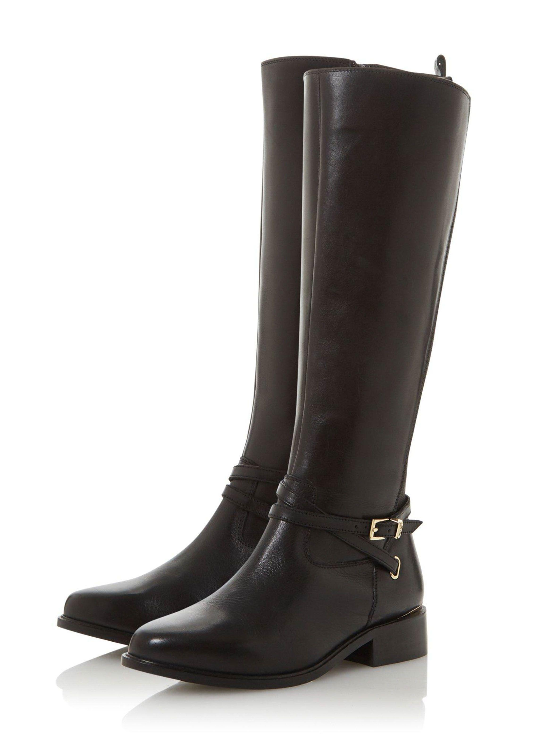 Botas Dune True Black Mujer-5
