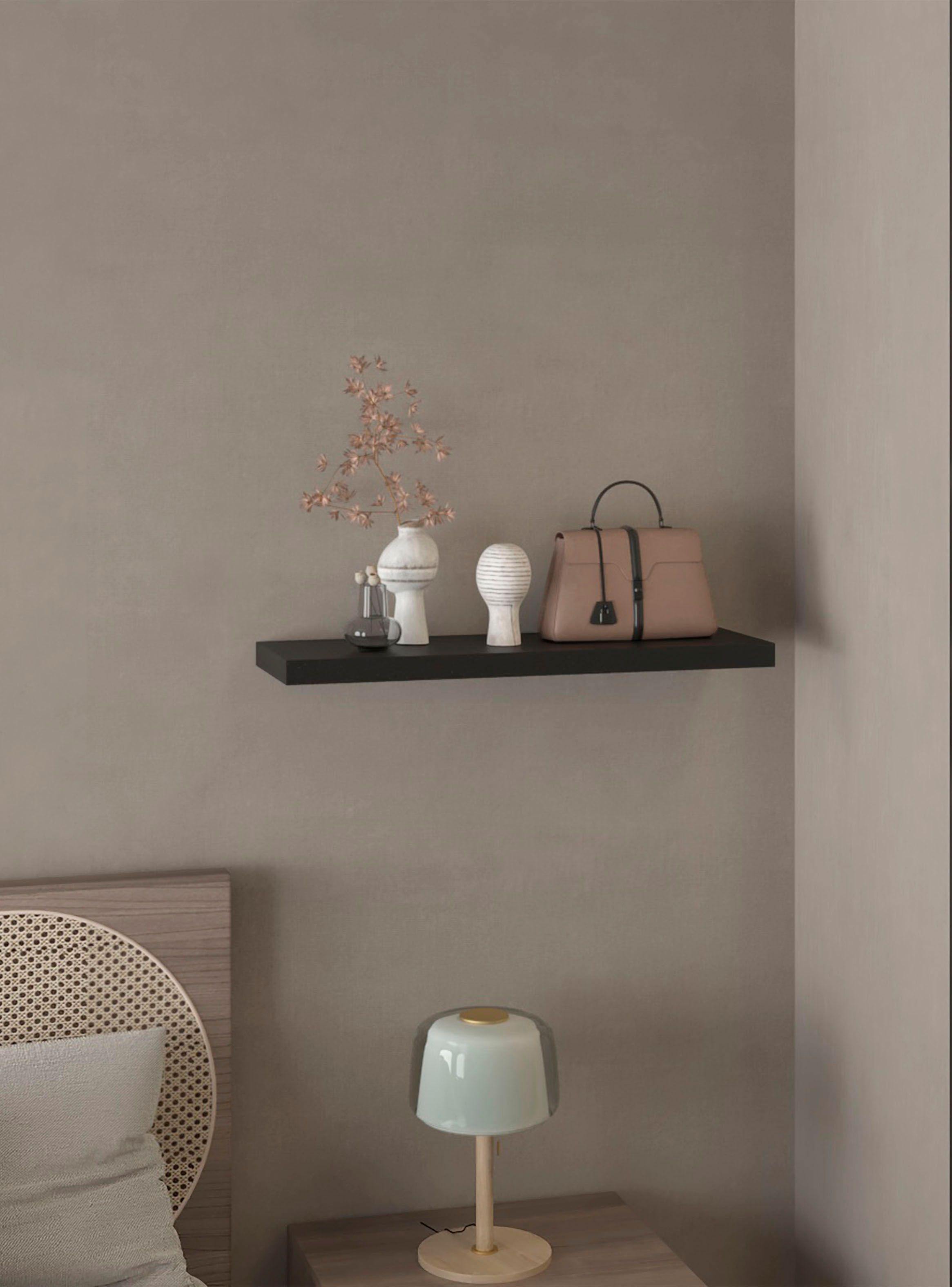 Repisa Flotante 80x25 cm Wengue-4