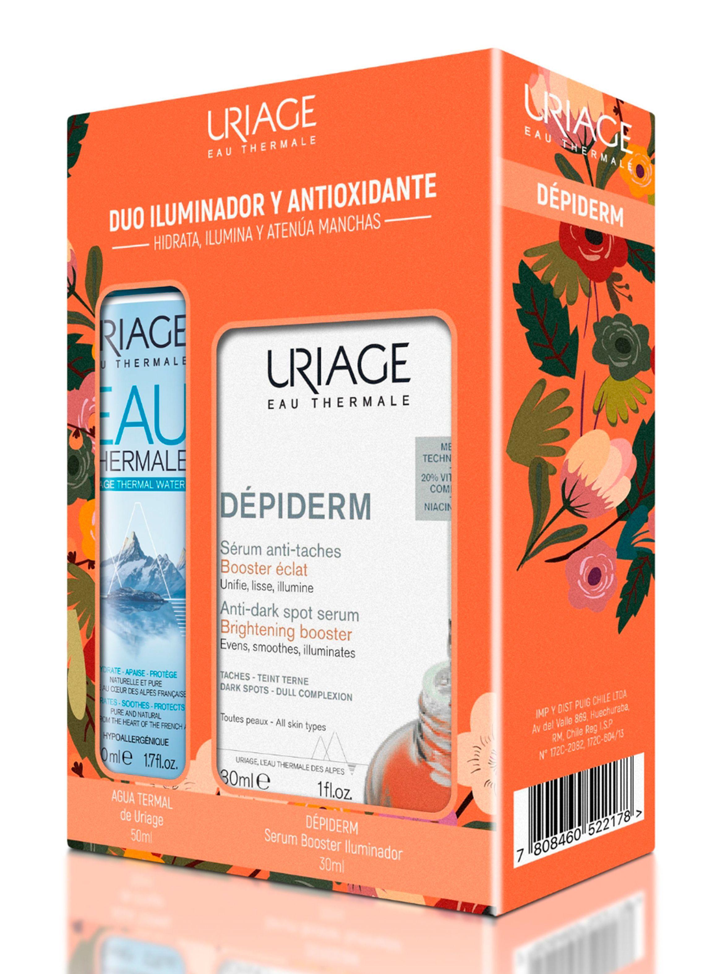 Set Dépiderm Serum Antimanchas + Agua Termal de Uriage 50ml Uriage-1