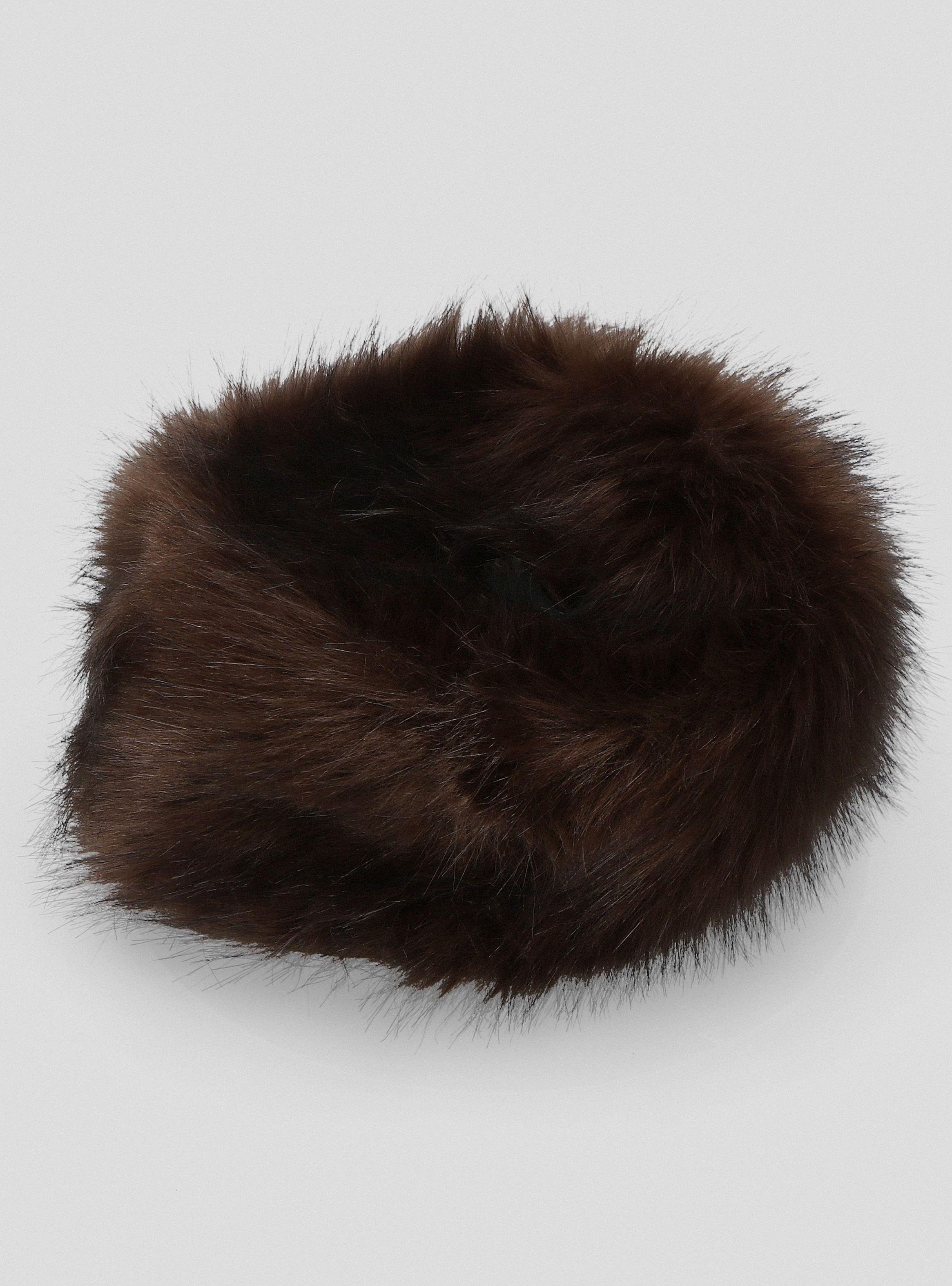 Gorro Peludo Melange-3