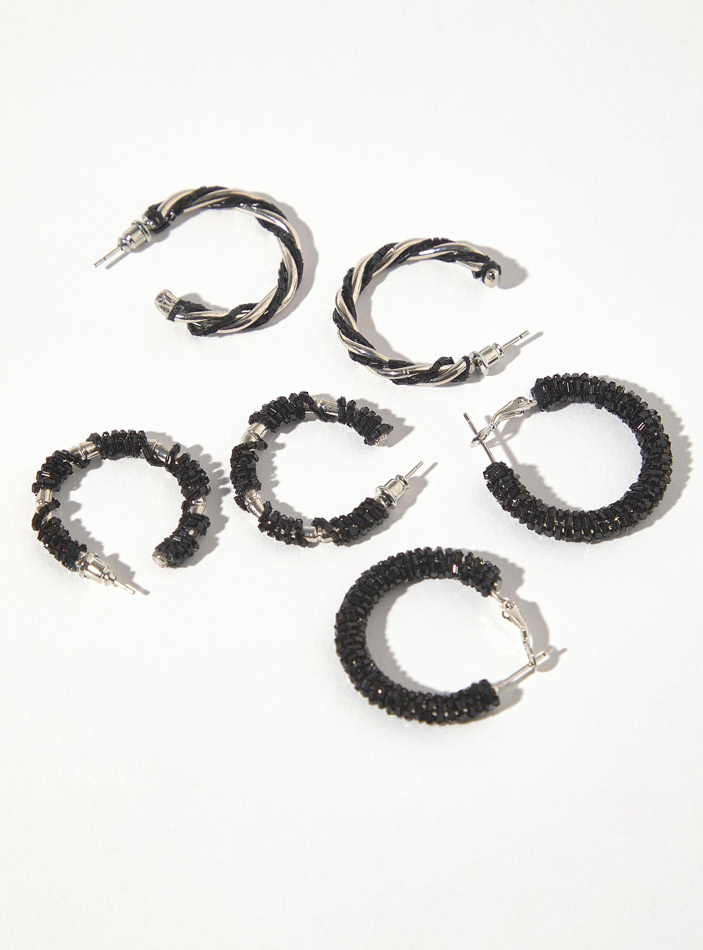 Set de Accesorios Aros Mostacilla 6 Piezas-3