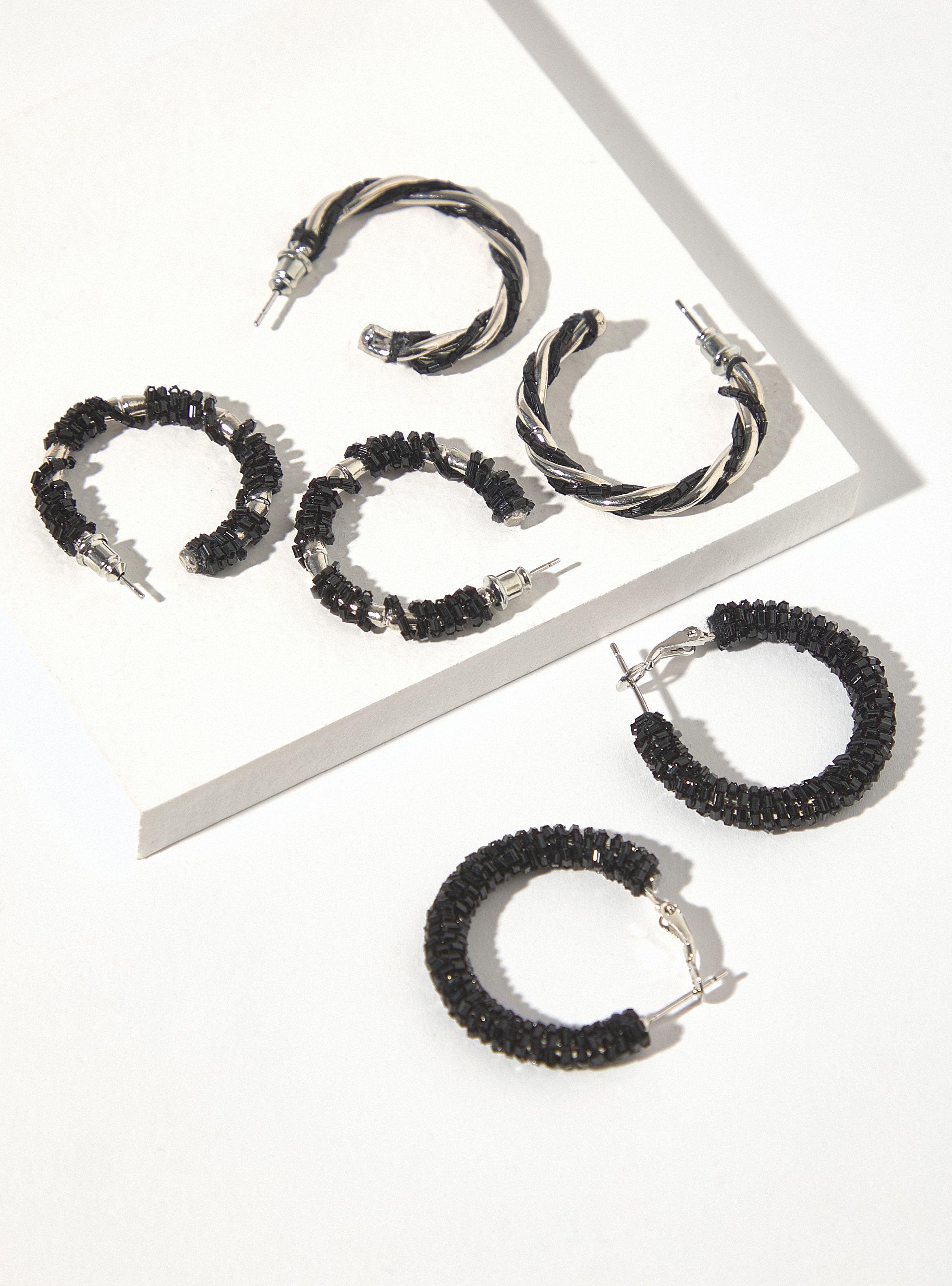 Set de Accesorios Aros Mostacilla 6 Piezas-2